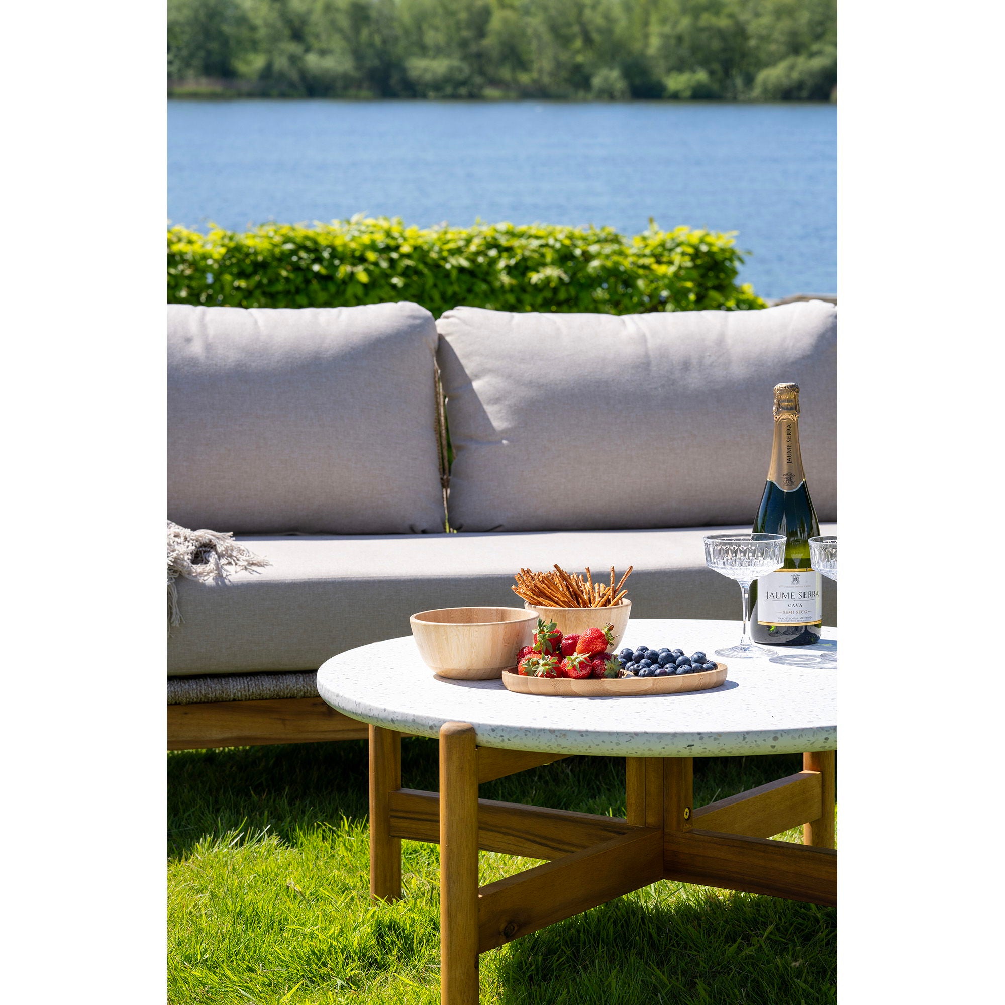 Chefalu Skål, bambu natur, 2-pack