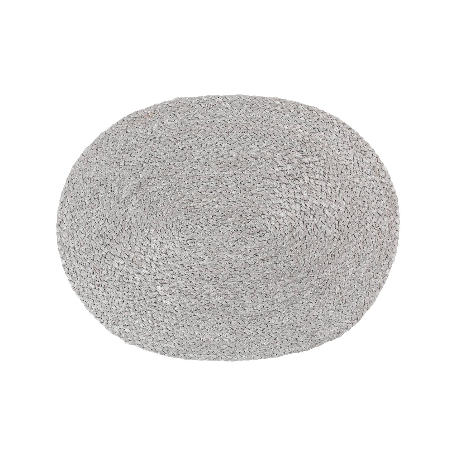 Placemat Elin Silver Grey Oval, Dixie, bordstabletter