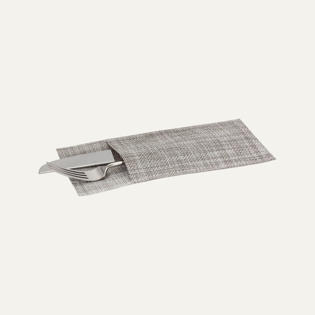 Cutlery Pocket Sixten Grey S/2, Dixie, bordstabletter