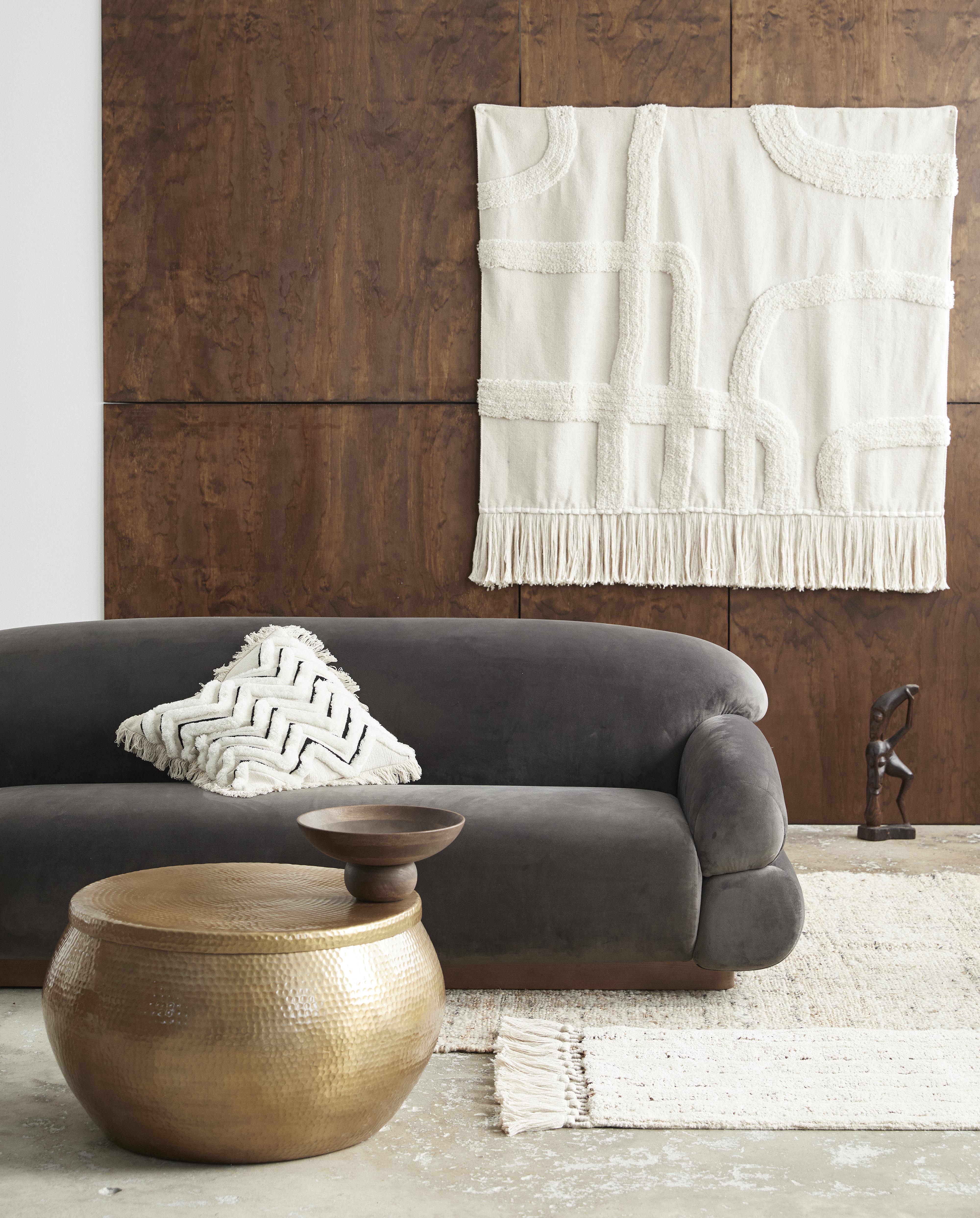 Izar Cushion Cover - Off White, Nordal, sovrums textilier