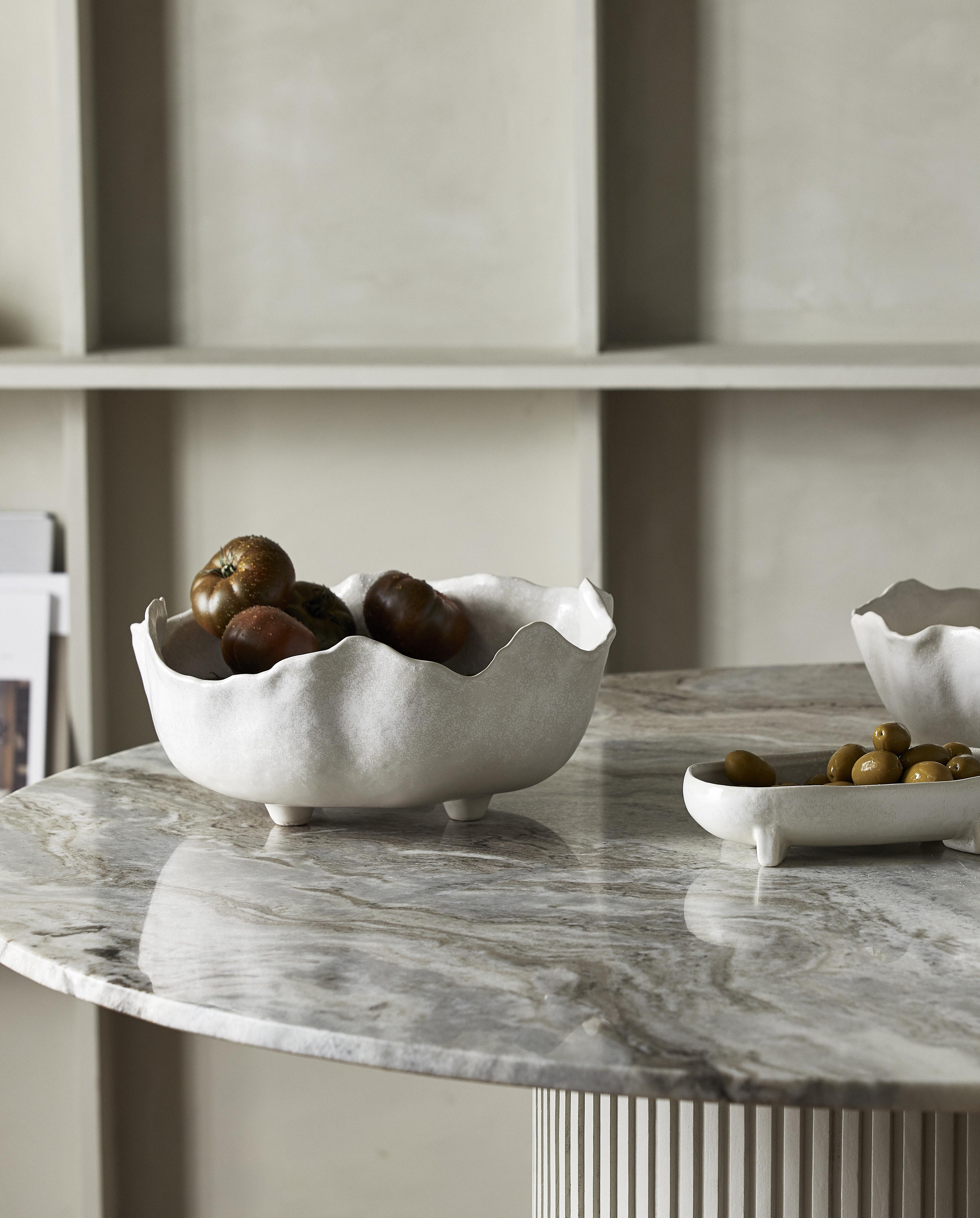 Kauai Bowl, L, Offwhite, Nordal, förvaring