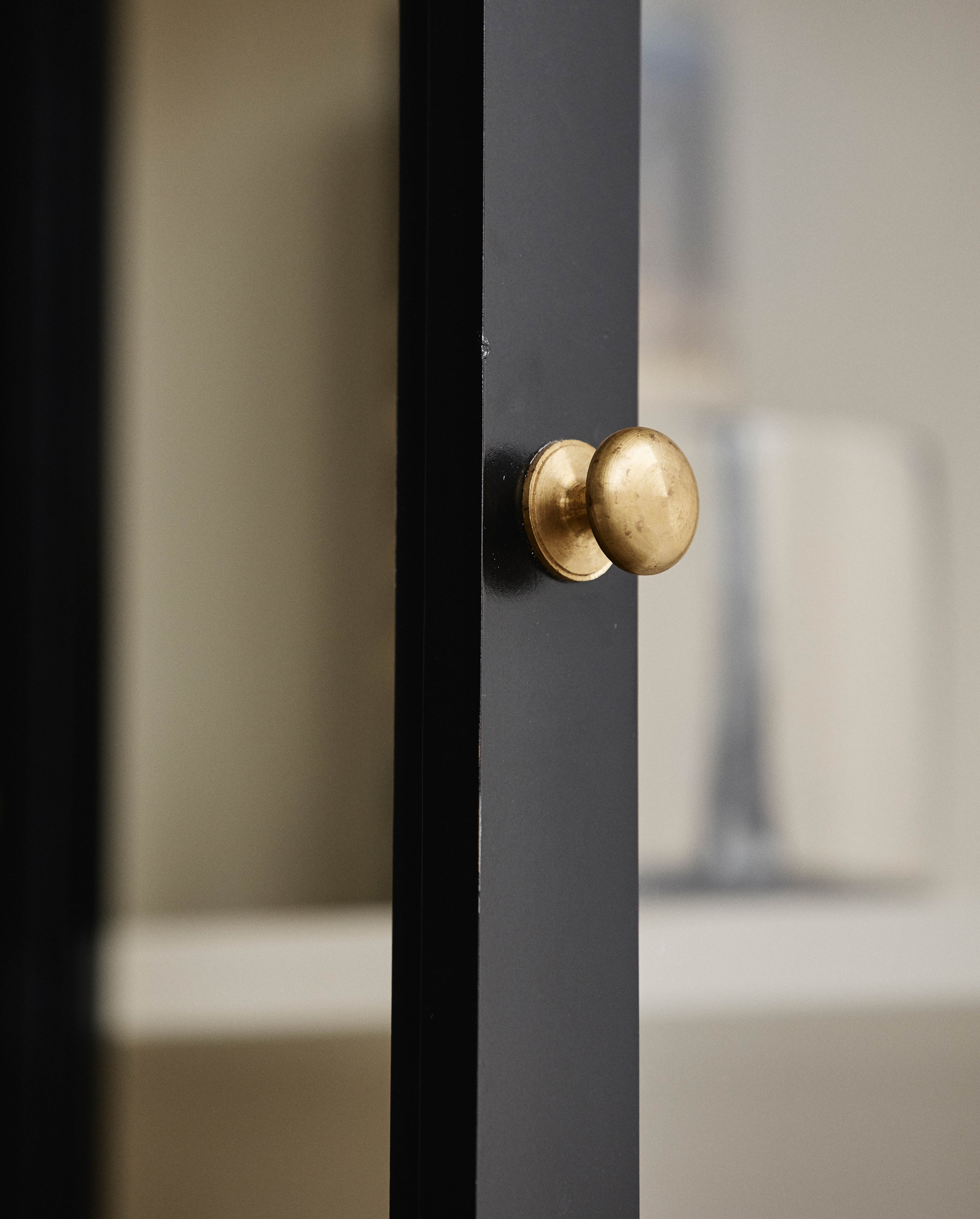 Classic Wall Cabinet, Double, Black, Nordal, vägghyllor & väggskåp