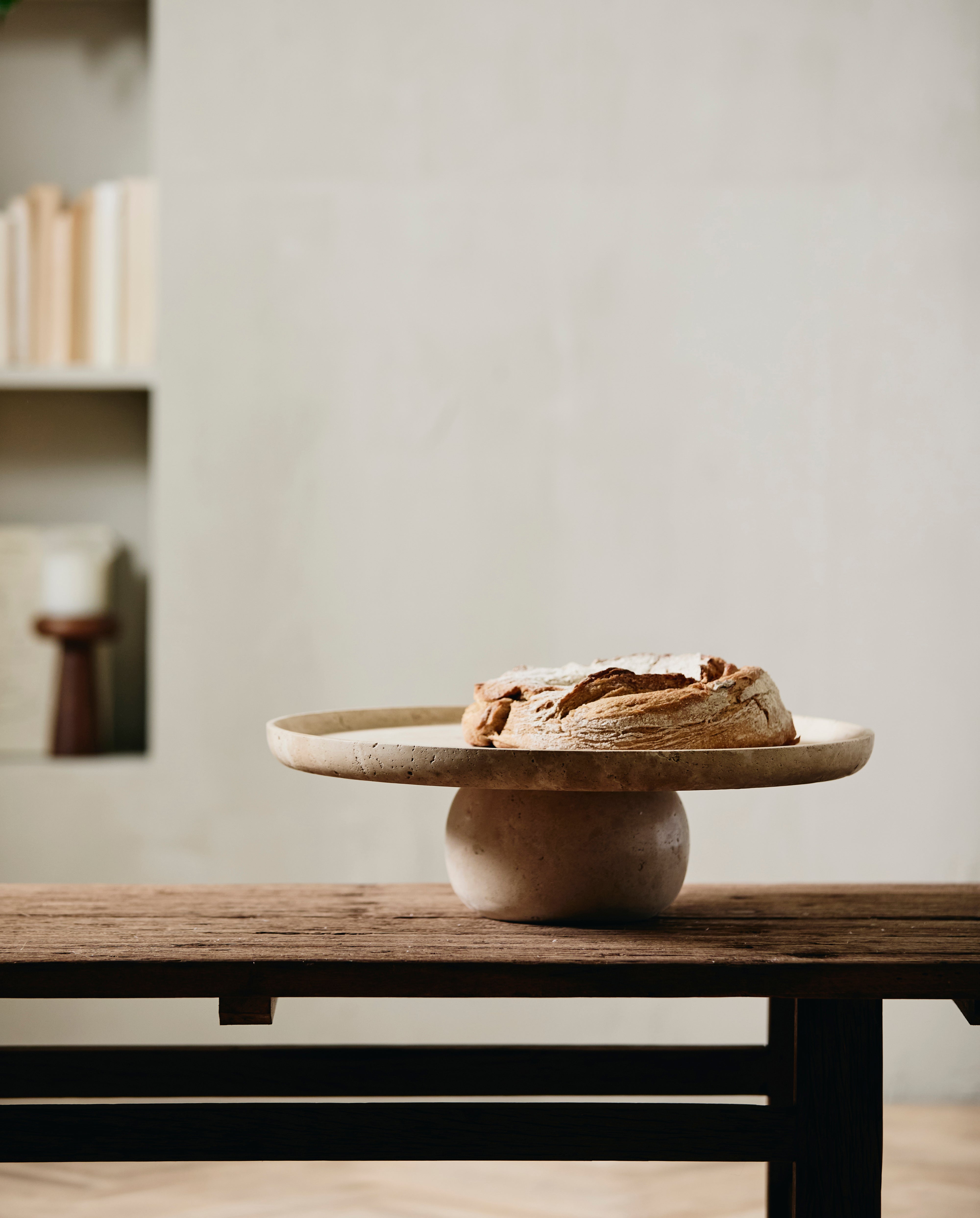 Masa Tray On Foot - Ivory, Nordal, servering och upplägg