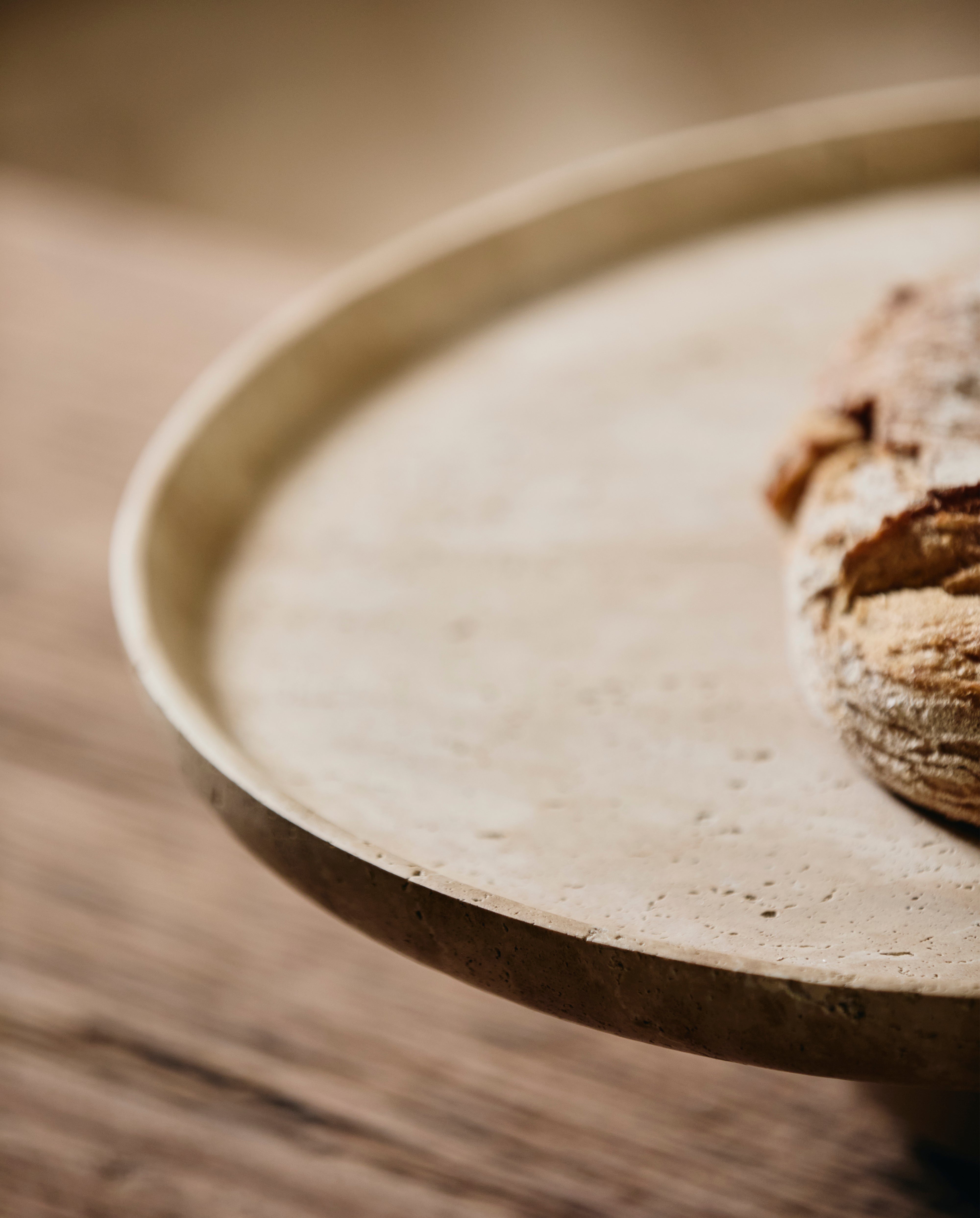 Masa Tray On Foot - Ivory, Nordal, servering och upplägg