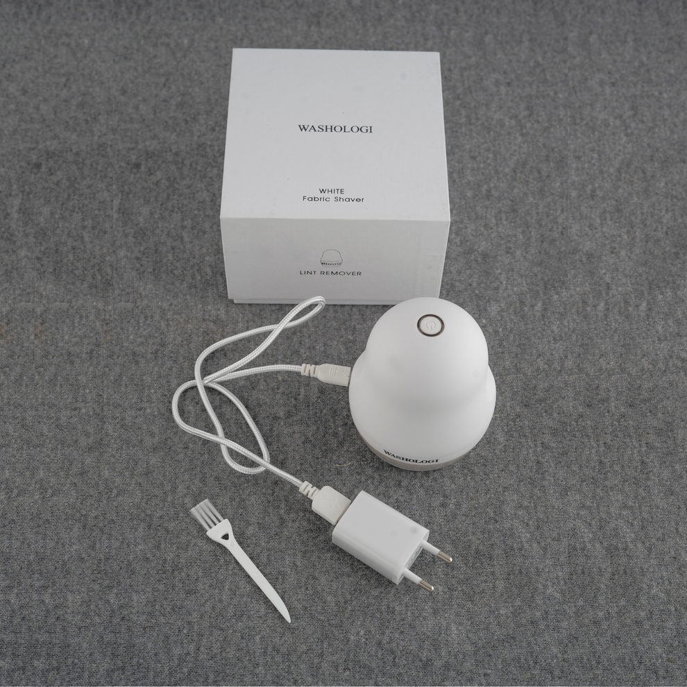 Noppborttagare Vit med sladd