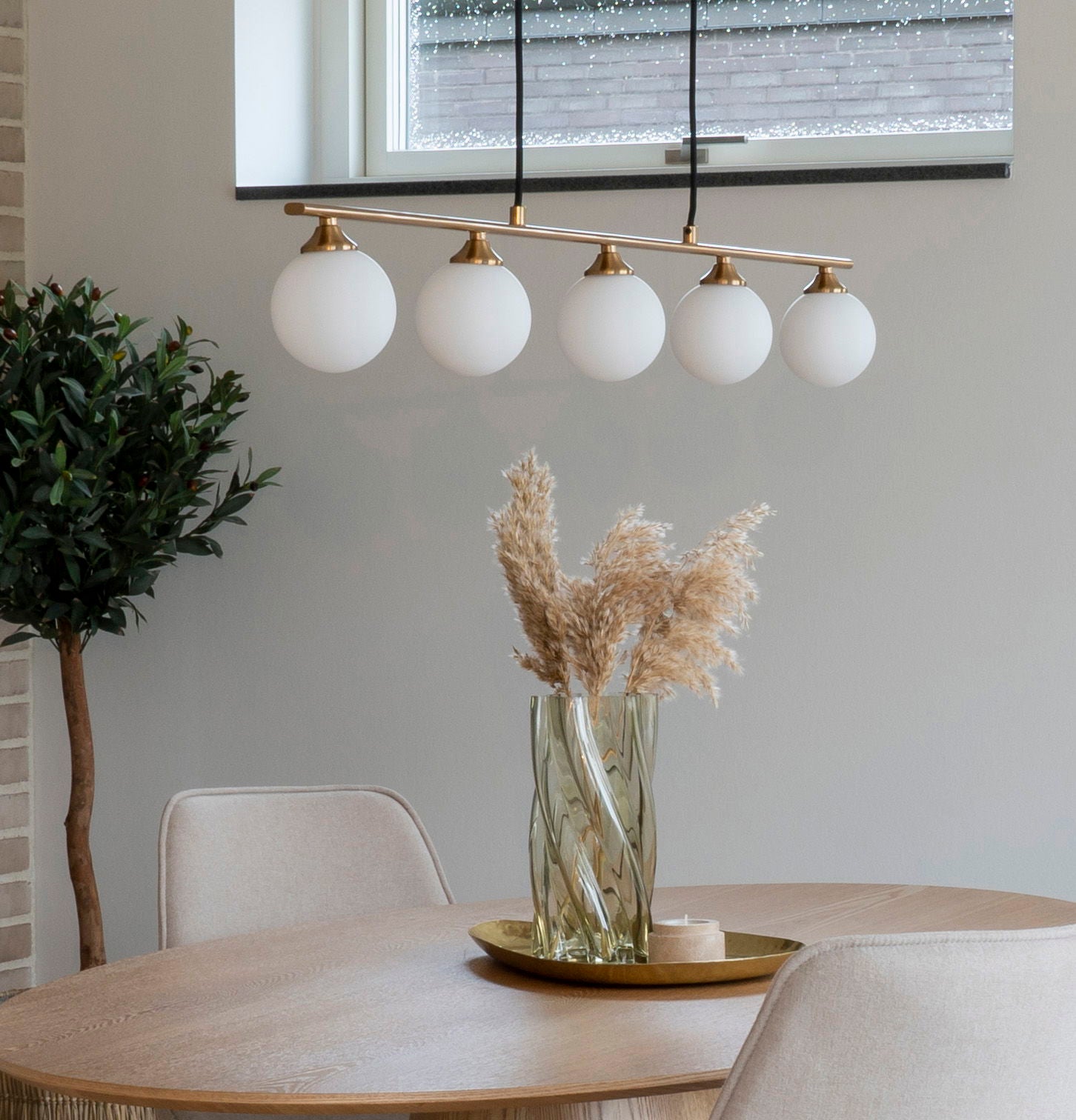 Halifax pendel, mässing