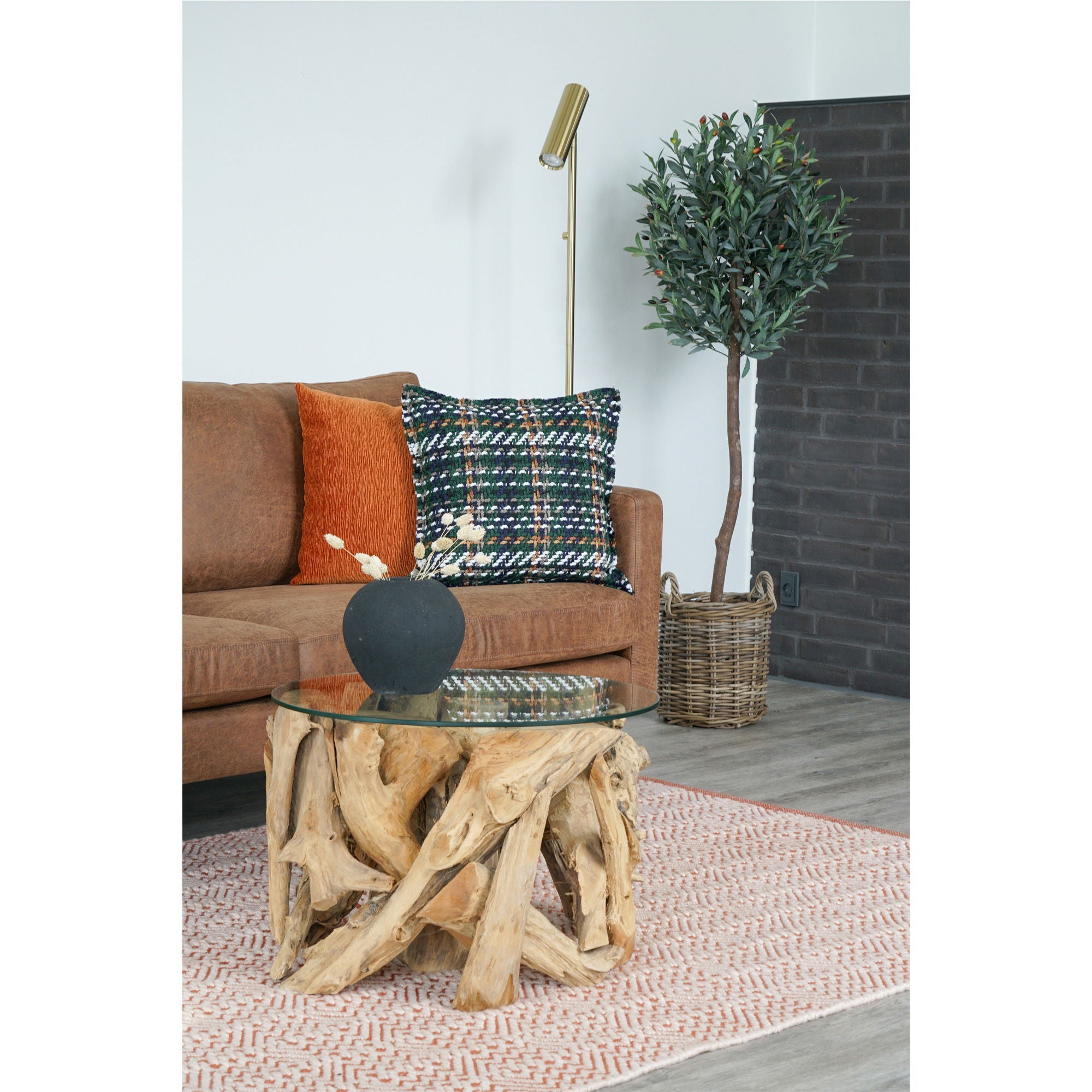 PARIS golvlampa, mässing