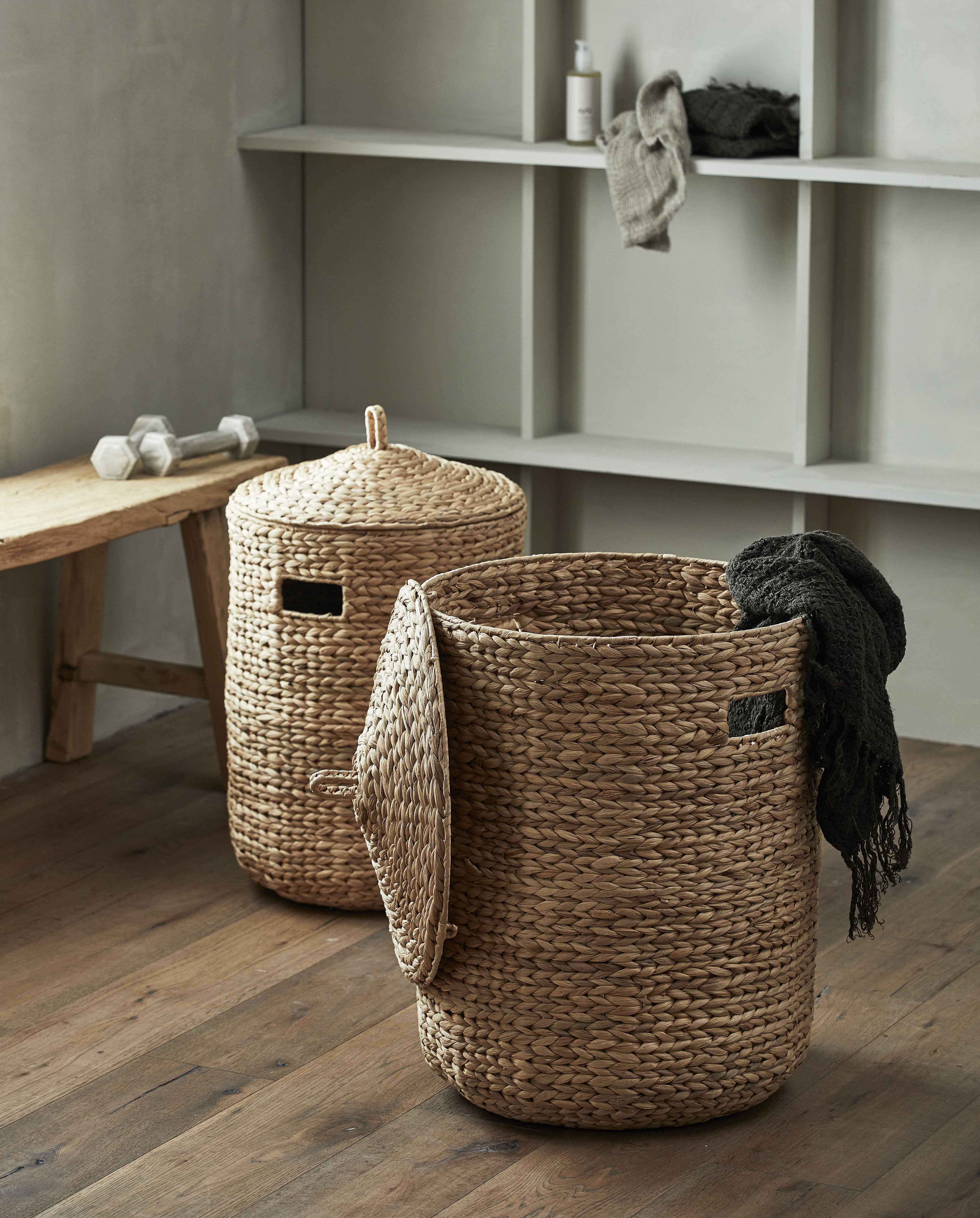 Cosna Laundry Basket, S/2 - Natural, Nordal, förvaring