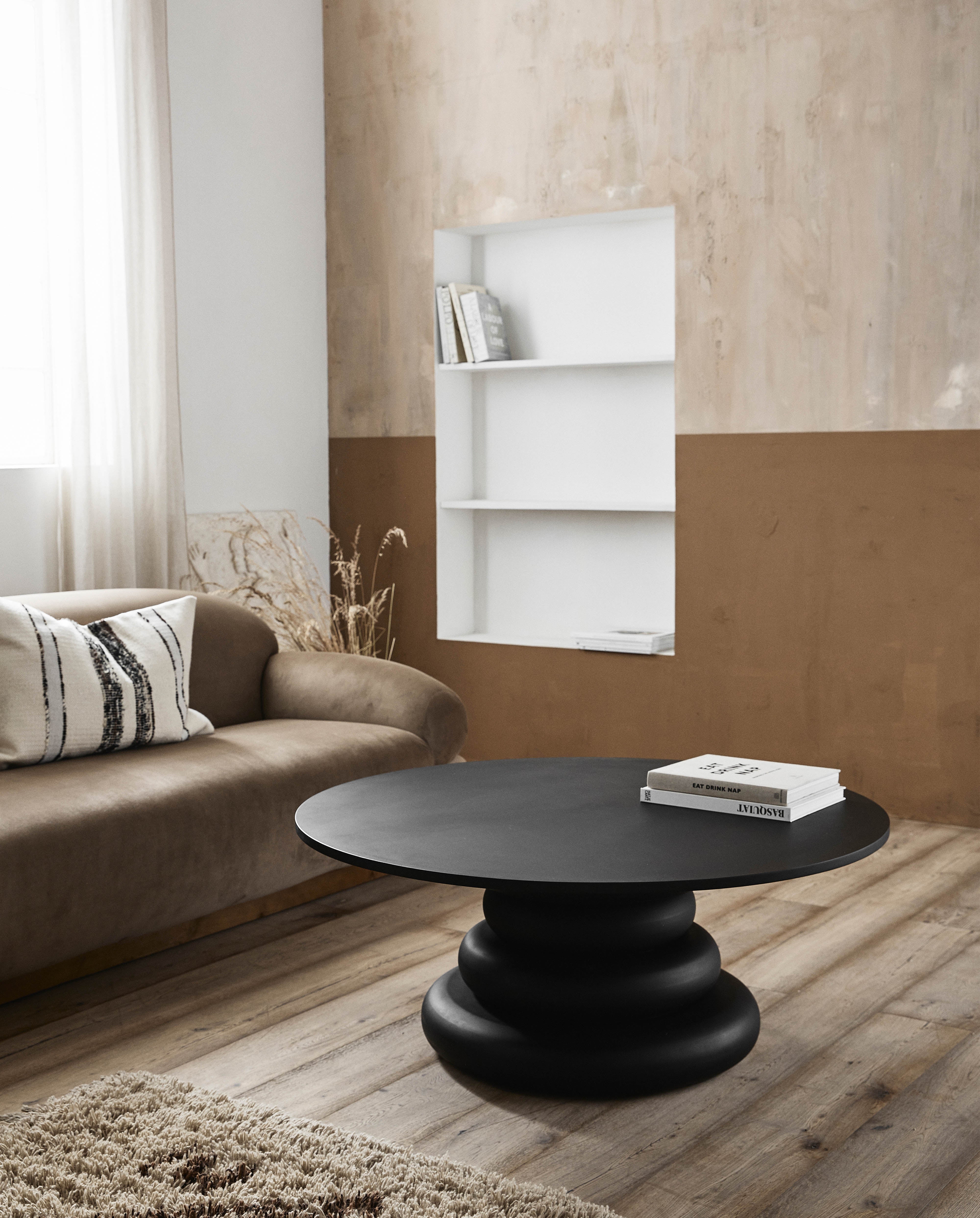 Yalu Coffee Table - Black, Nordal, bord