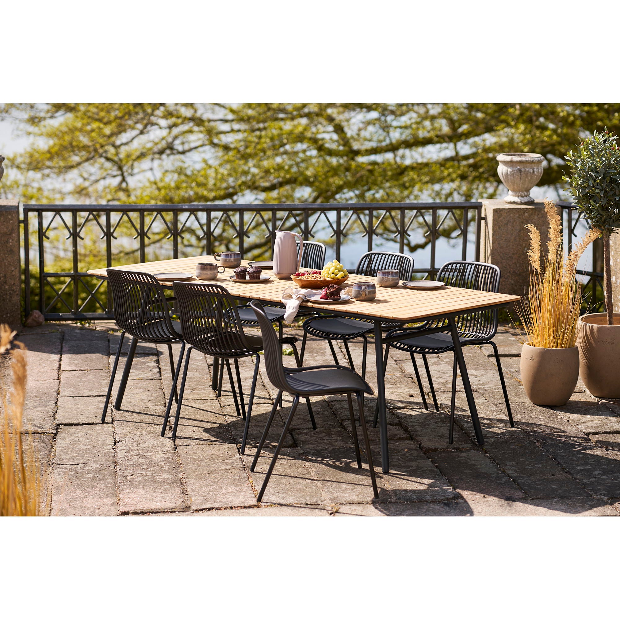 BRANSON Matstol, svart