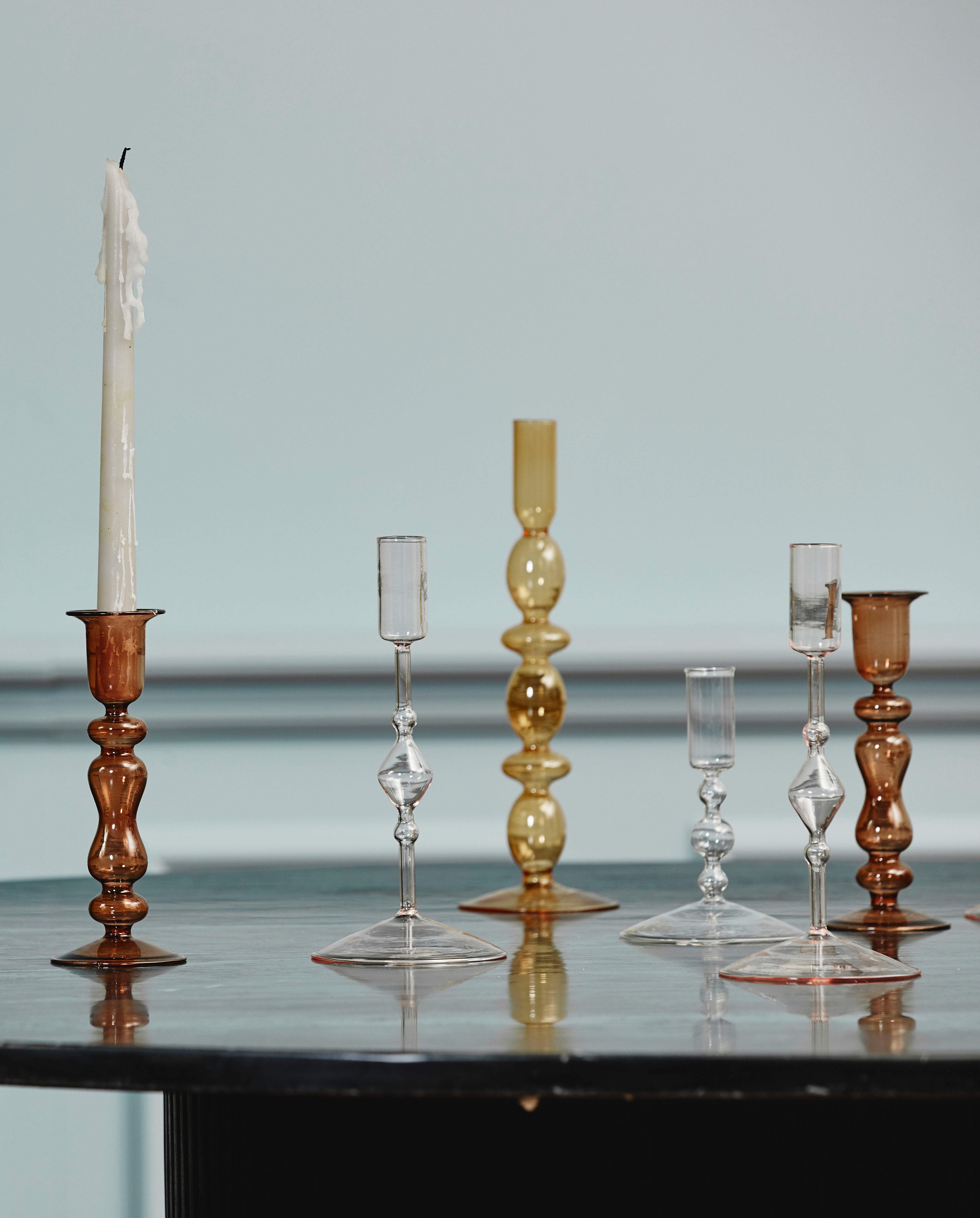 Chiros Candleholder, S, Clear, Nordal, ljus & ljuslyktor