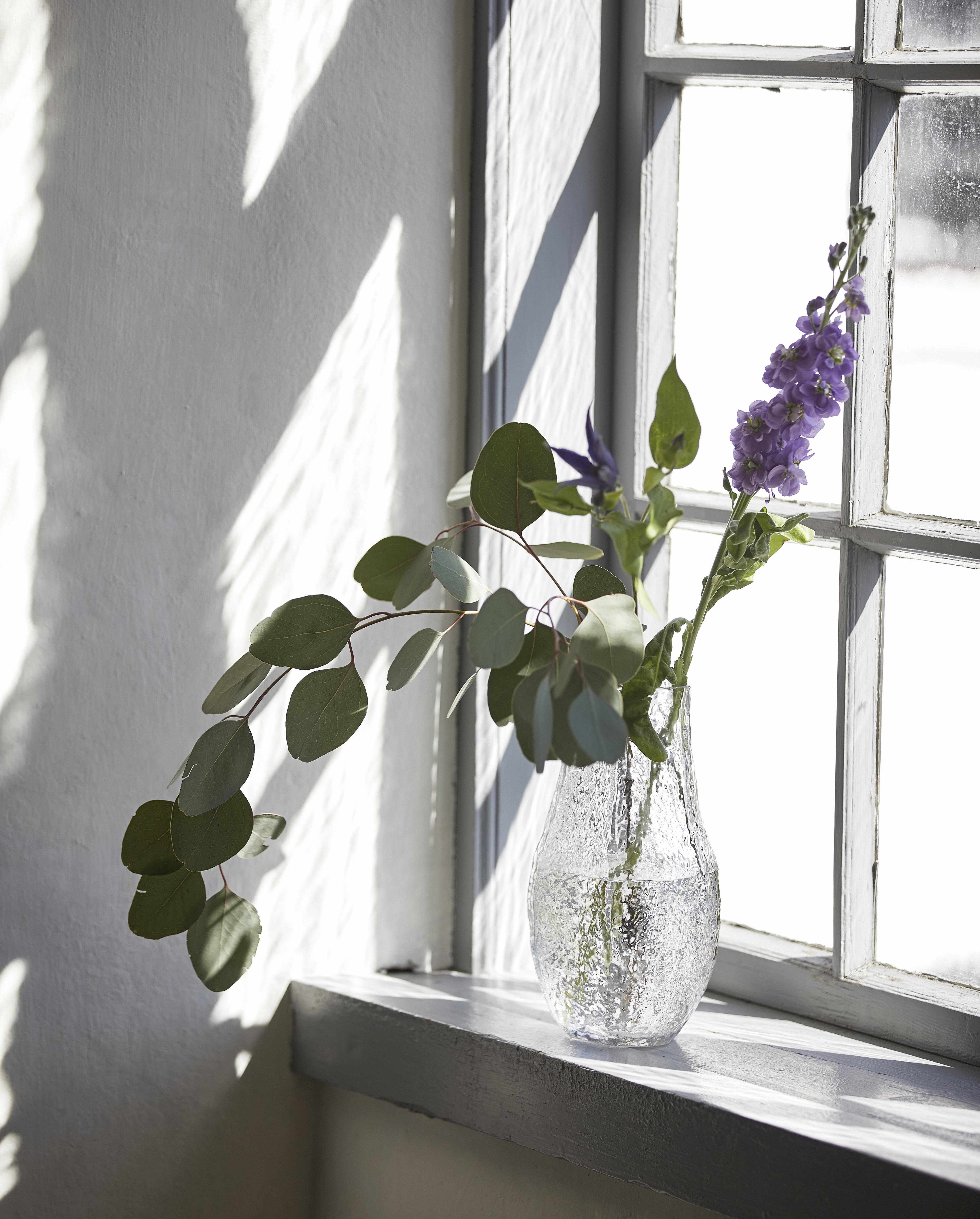 Parry Vase, M, Clear, Nordal, vaser & skålar