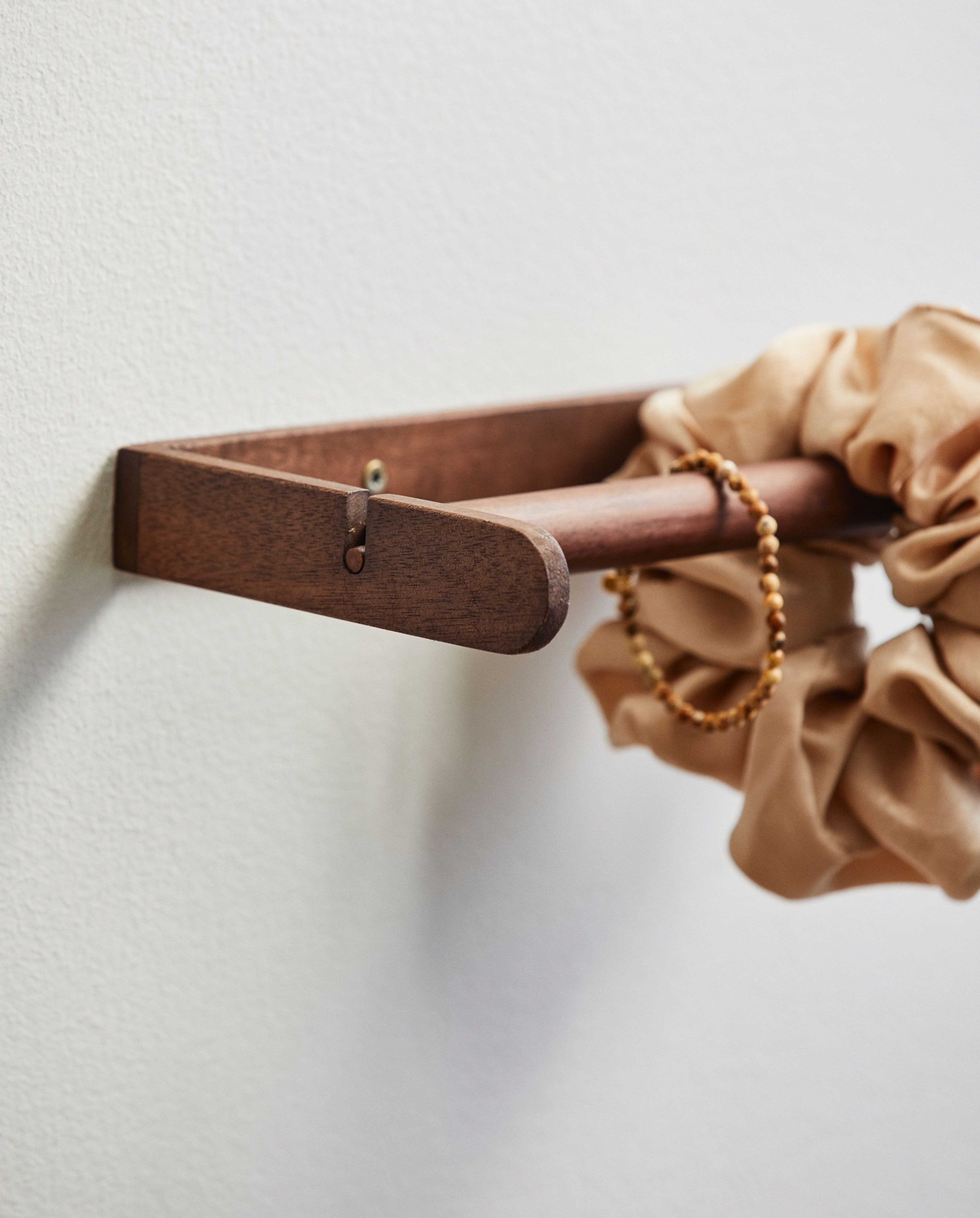 Zaton Paper Towel Holder, Wood - Nature, Nordal, köksredskap