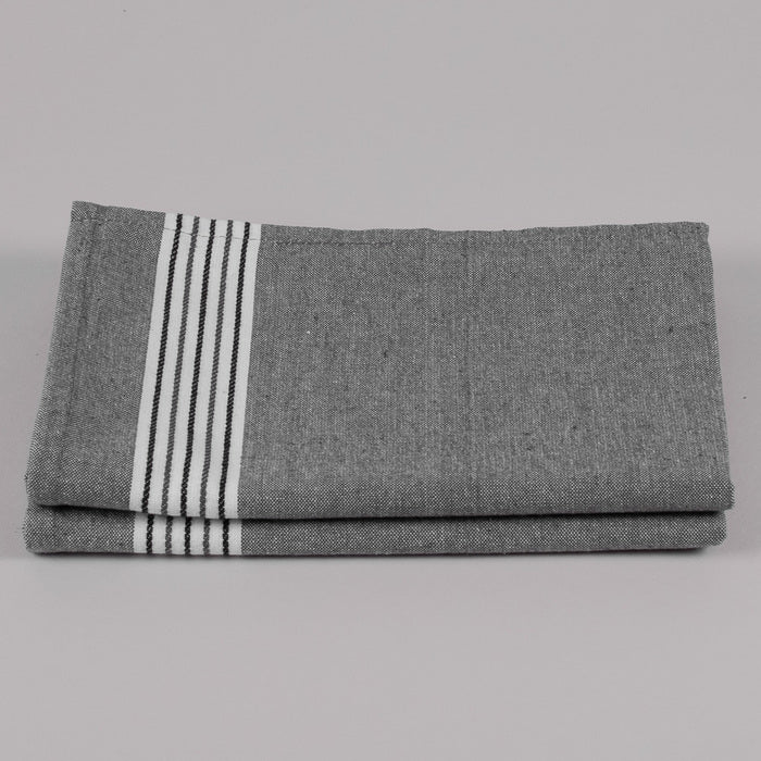 Roy Servetthandduk 50x70 Cm Recycled Mörkgrå, Borganäs of Sweden, kökshandukar