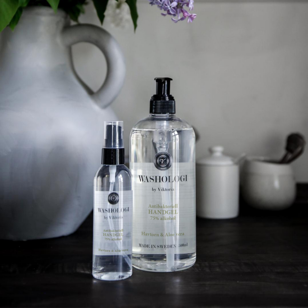 Antibakteriell Handgel 100 ml på hylla