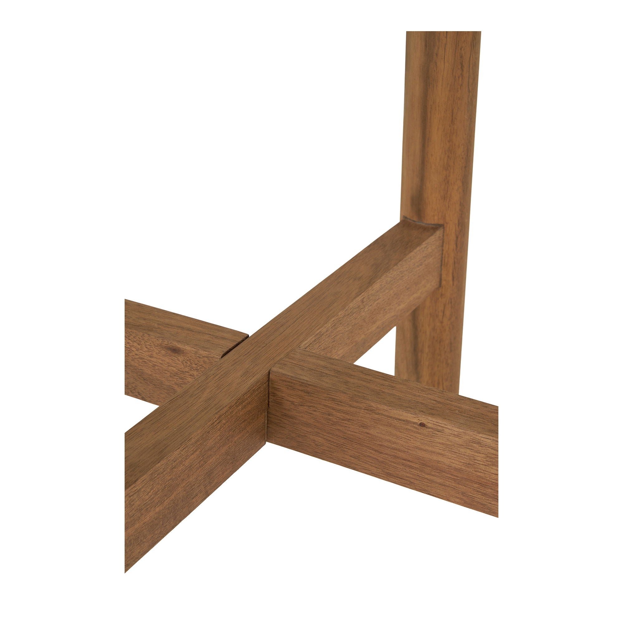 TERRACINA Sidobord, akacia/terrazzo