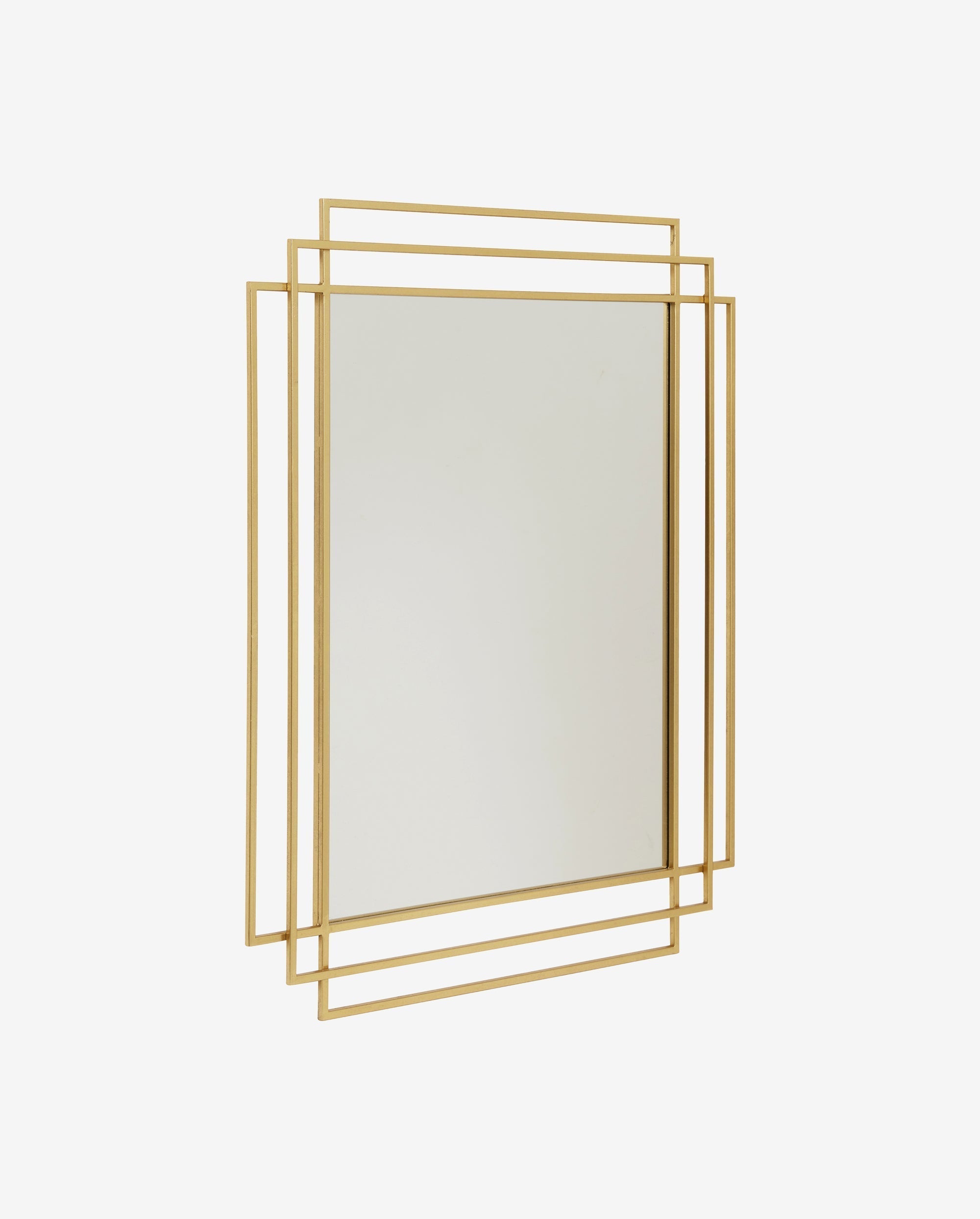 Square Mirror - Brass Finish, Nordal, speglar