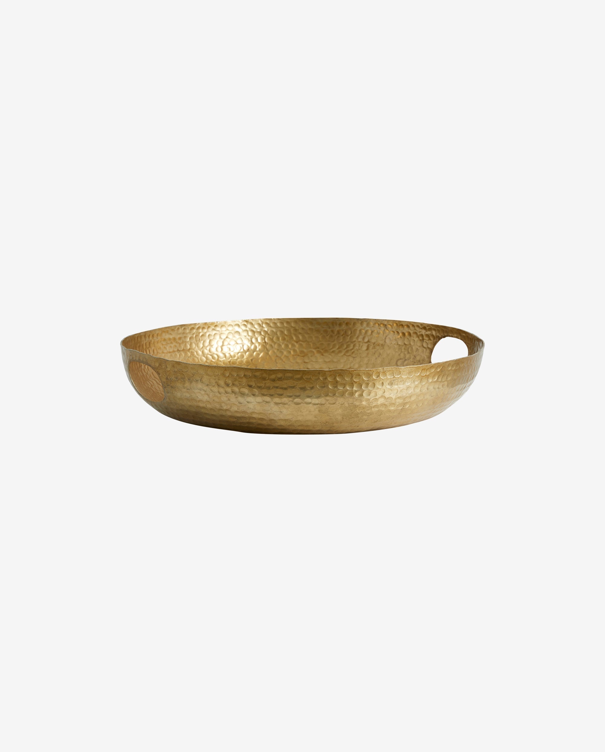 Laika Round Tray, S - Golden Finish, Nordal, förvaring