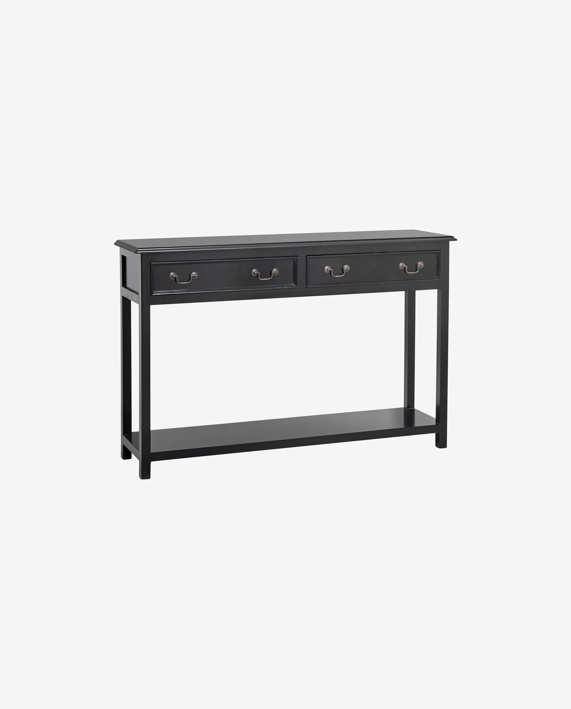 Moss Console W/2 Drawers - Black, Nordal, bord