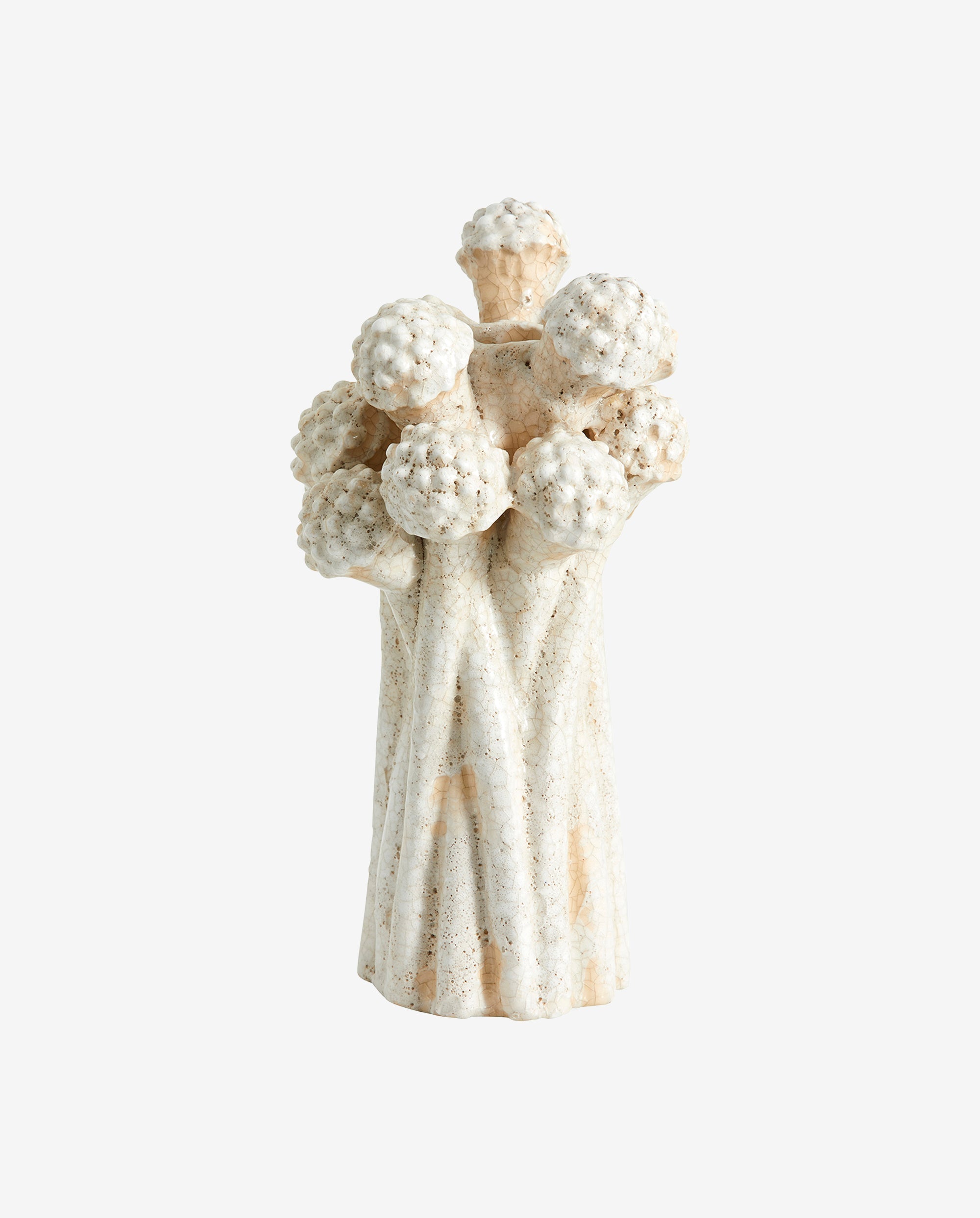 Fungi Candle Holder, Offwhite, Nordal, ljus & ljuslyktor