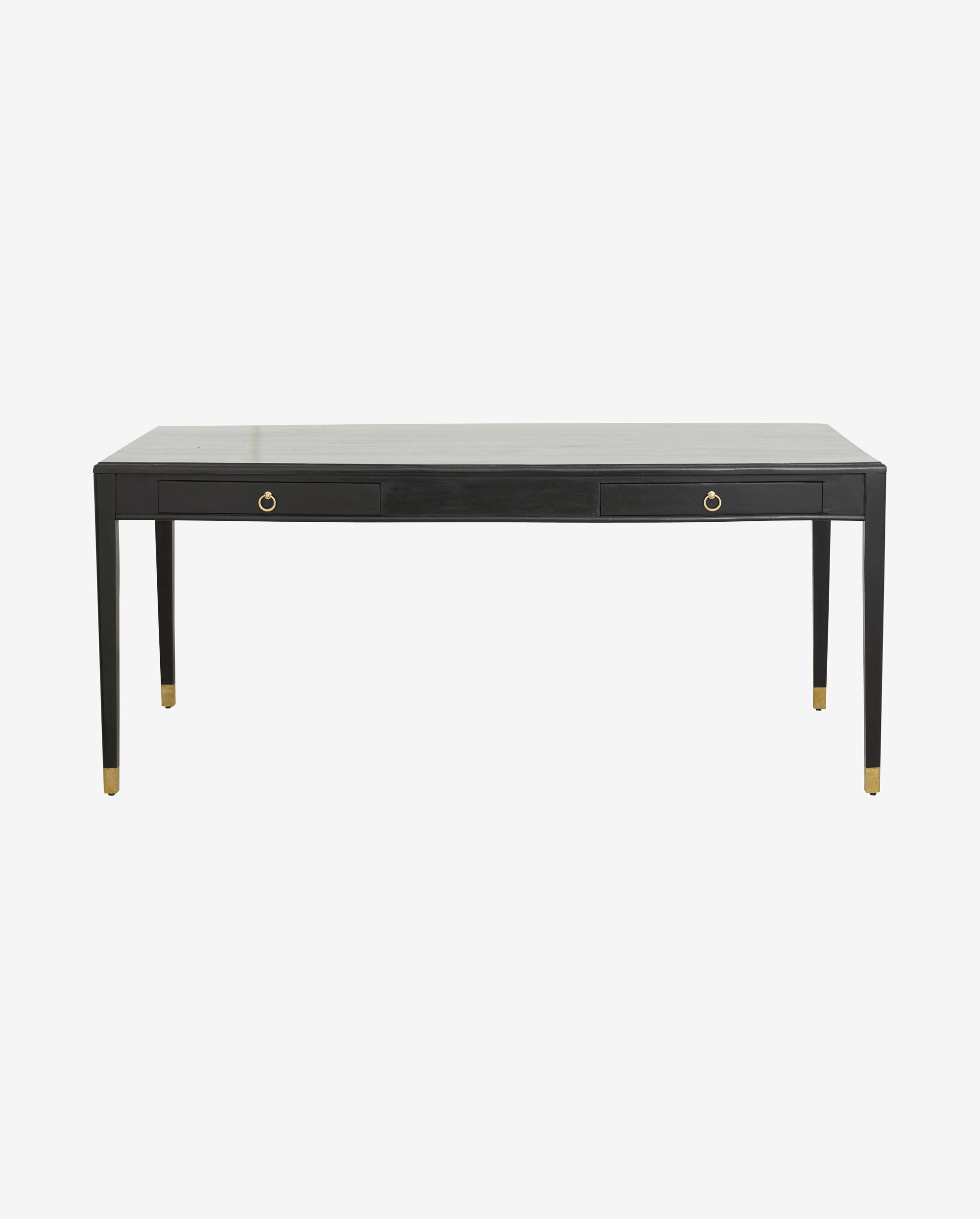 Ems Desk W/2 Drawers, L - Black, Nordal, bord