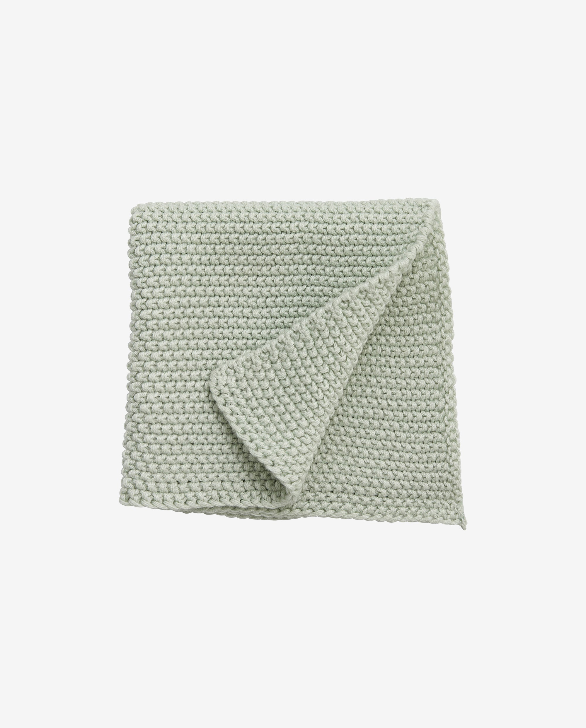 Merga Dish Cloth, Knit, Mint, Nordal, sovrums textilier