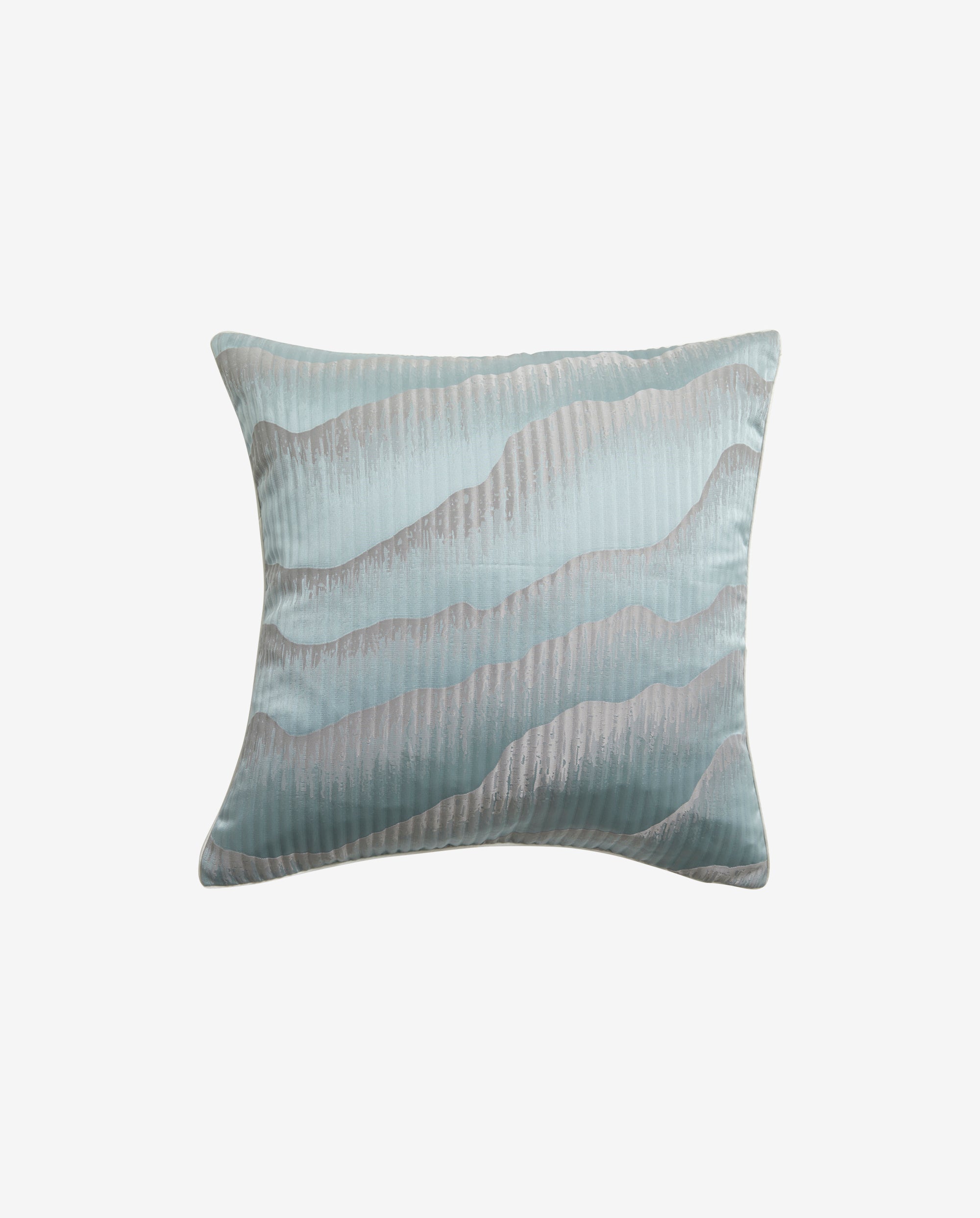 Avior Cushion Cover, Blue/grey, Nordal, sovrums textilier