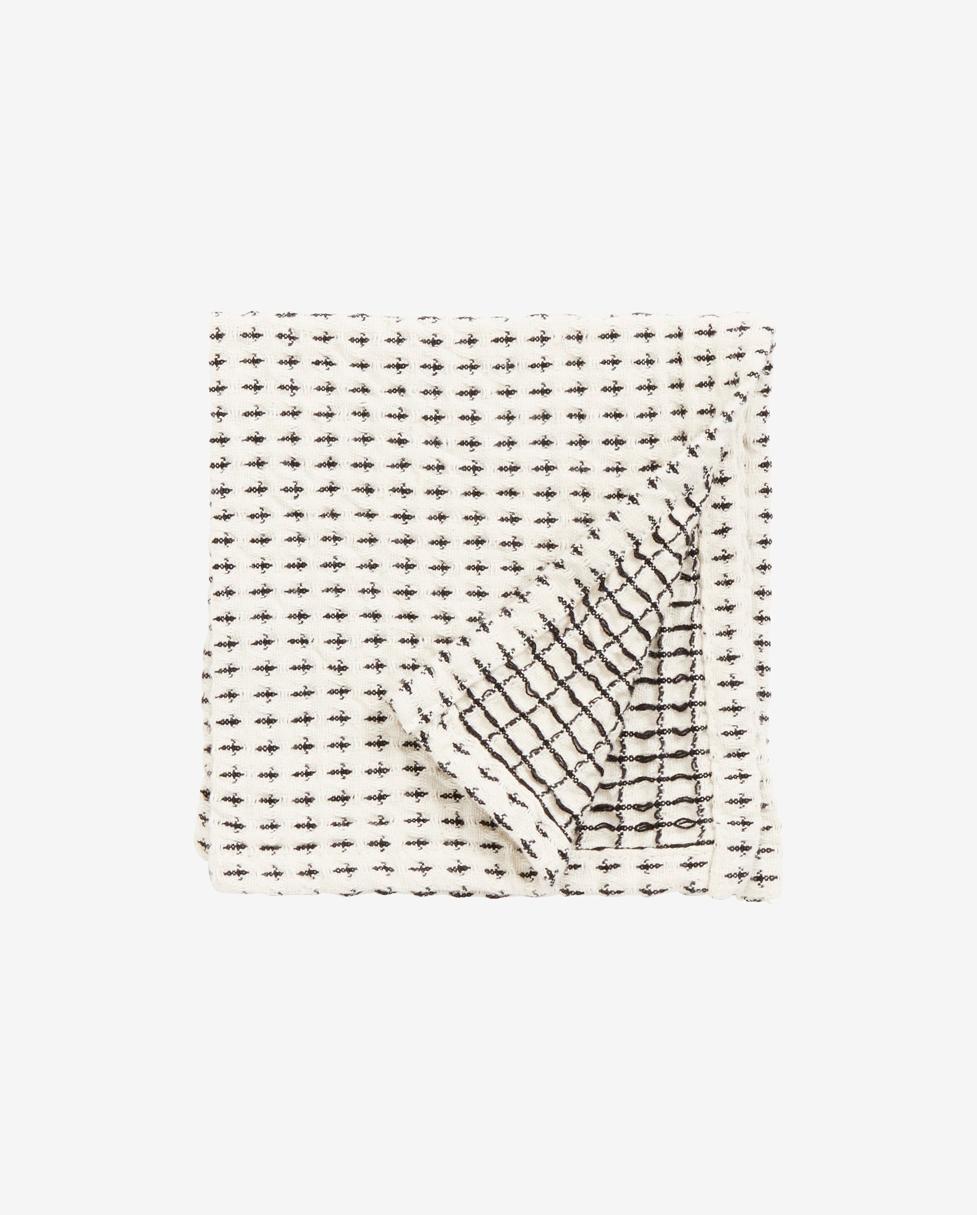 Dish Cloth, Waffle, Off White W/black, Nordal, sovrums textilier