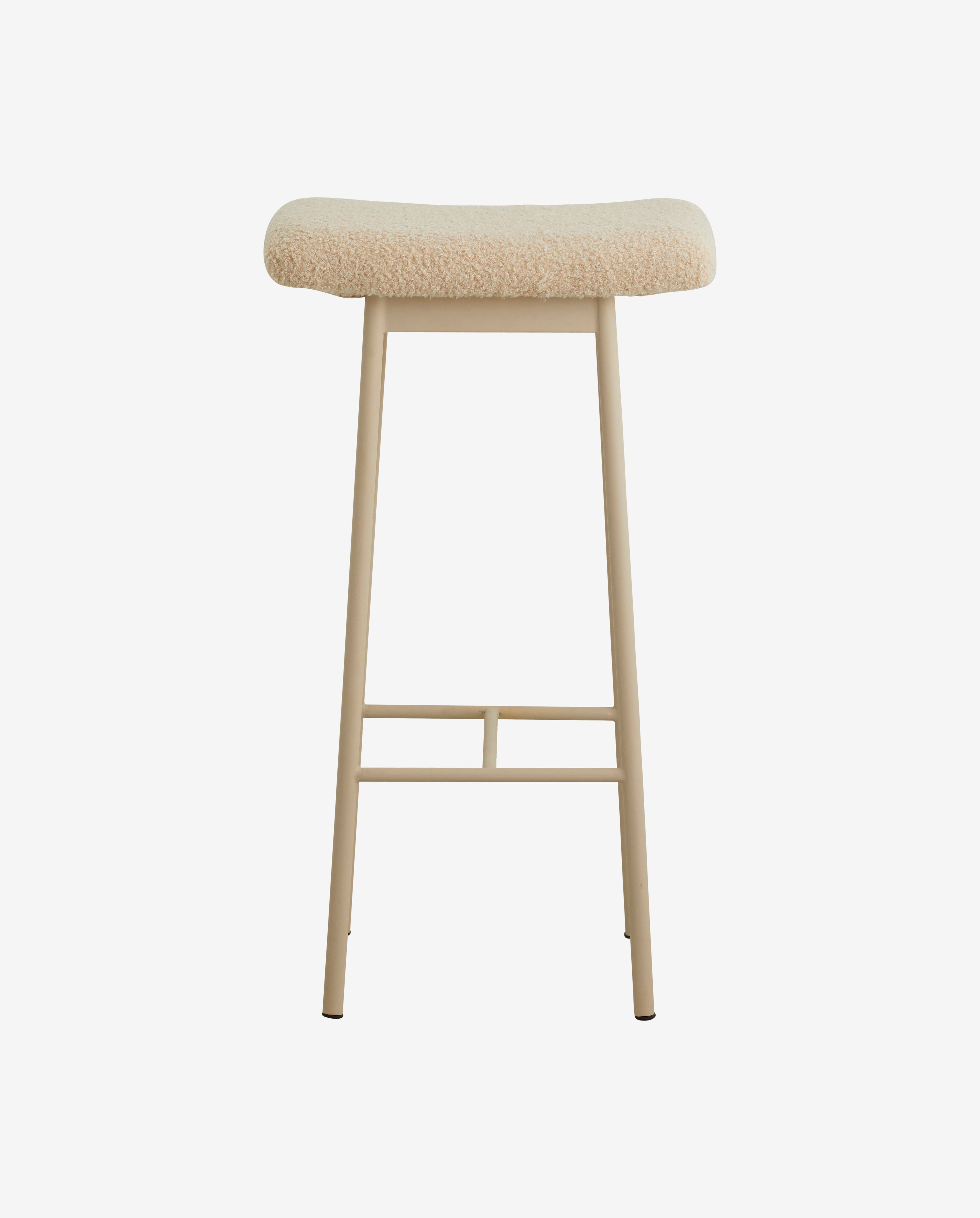 Zala Bar Stool, Beige, Nordal, bänkar & pallar