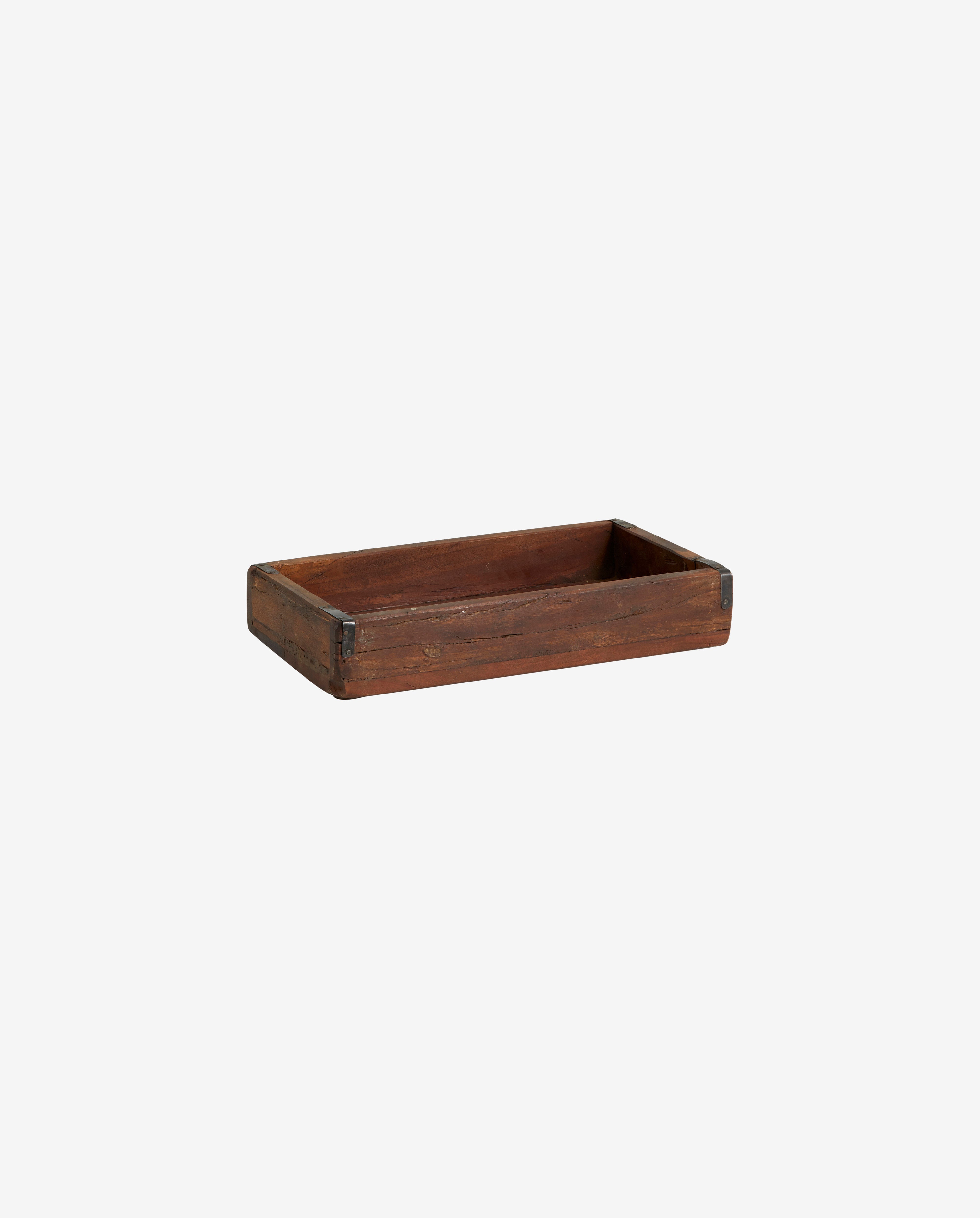 Boldo Tray, L - Reclaimed Wood, Nordal, förvaring