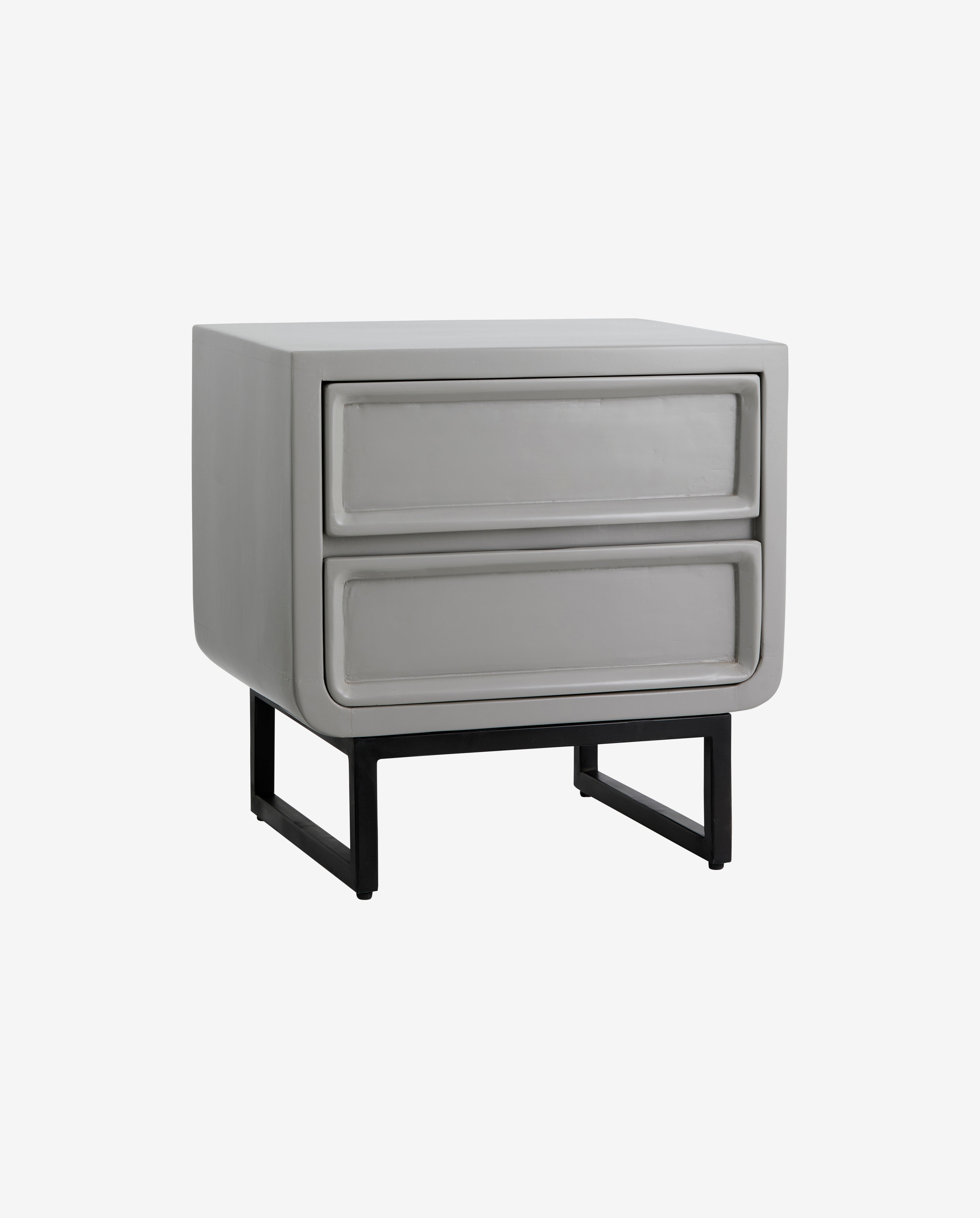 Ledro Night Stand - Grey, Nordal, bord