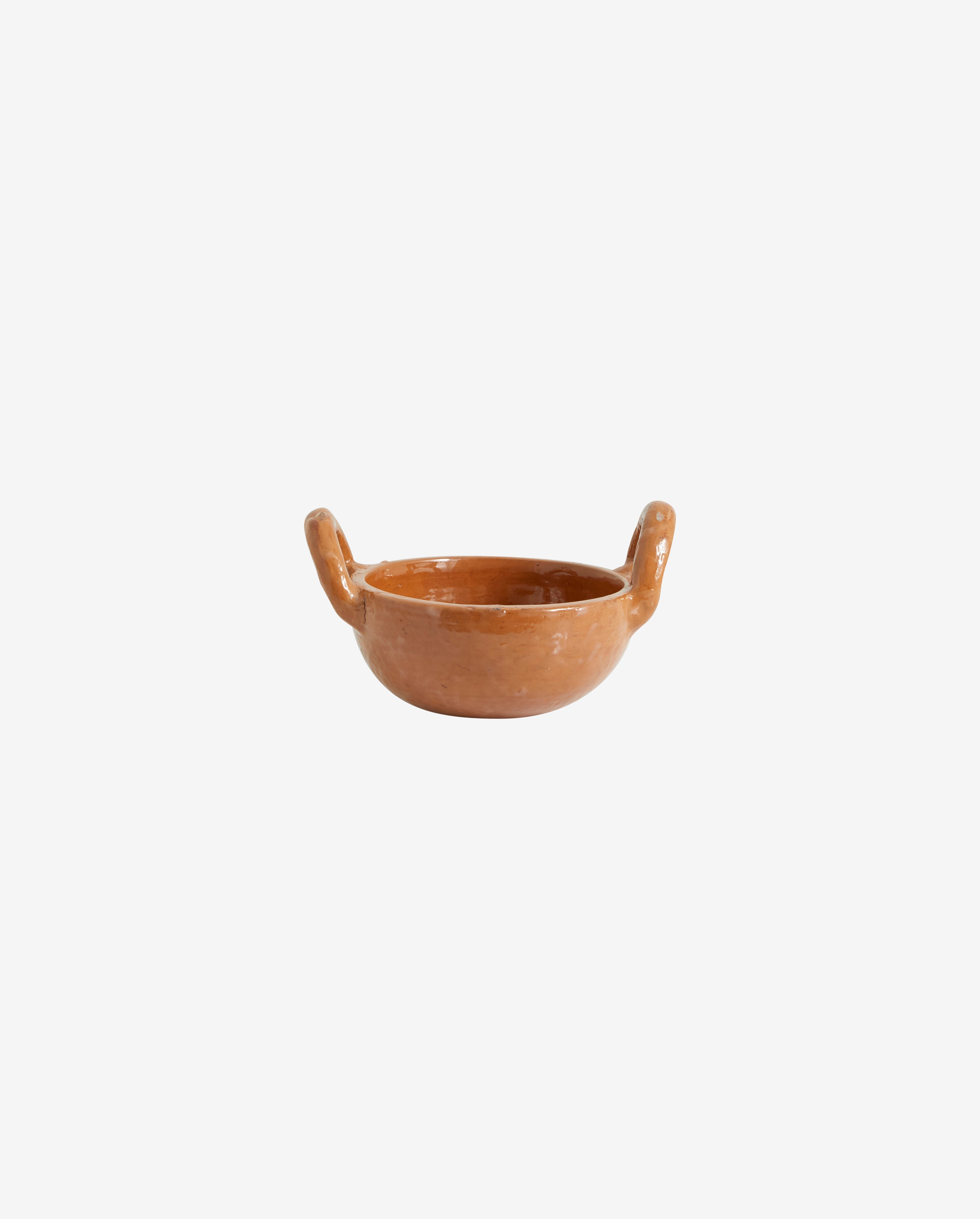 Juniper Bowl W. Handles, Terracotta - Brown, Nordal, köksredskap