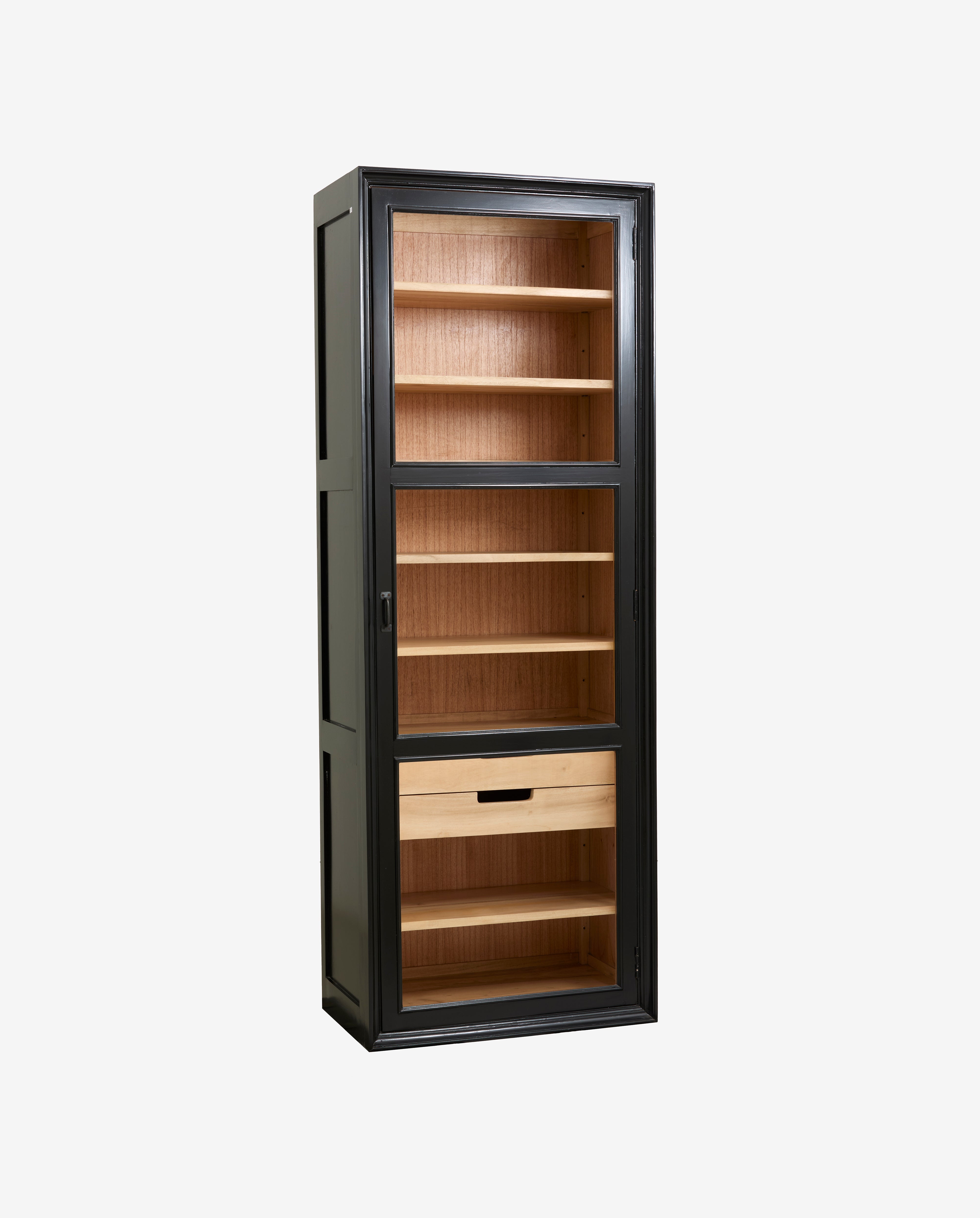 Viva Cabinet, 1 Door - Black, Nordal, bokhyllor