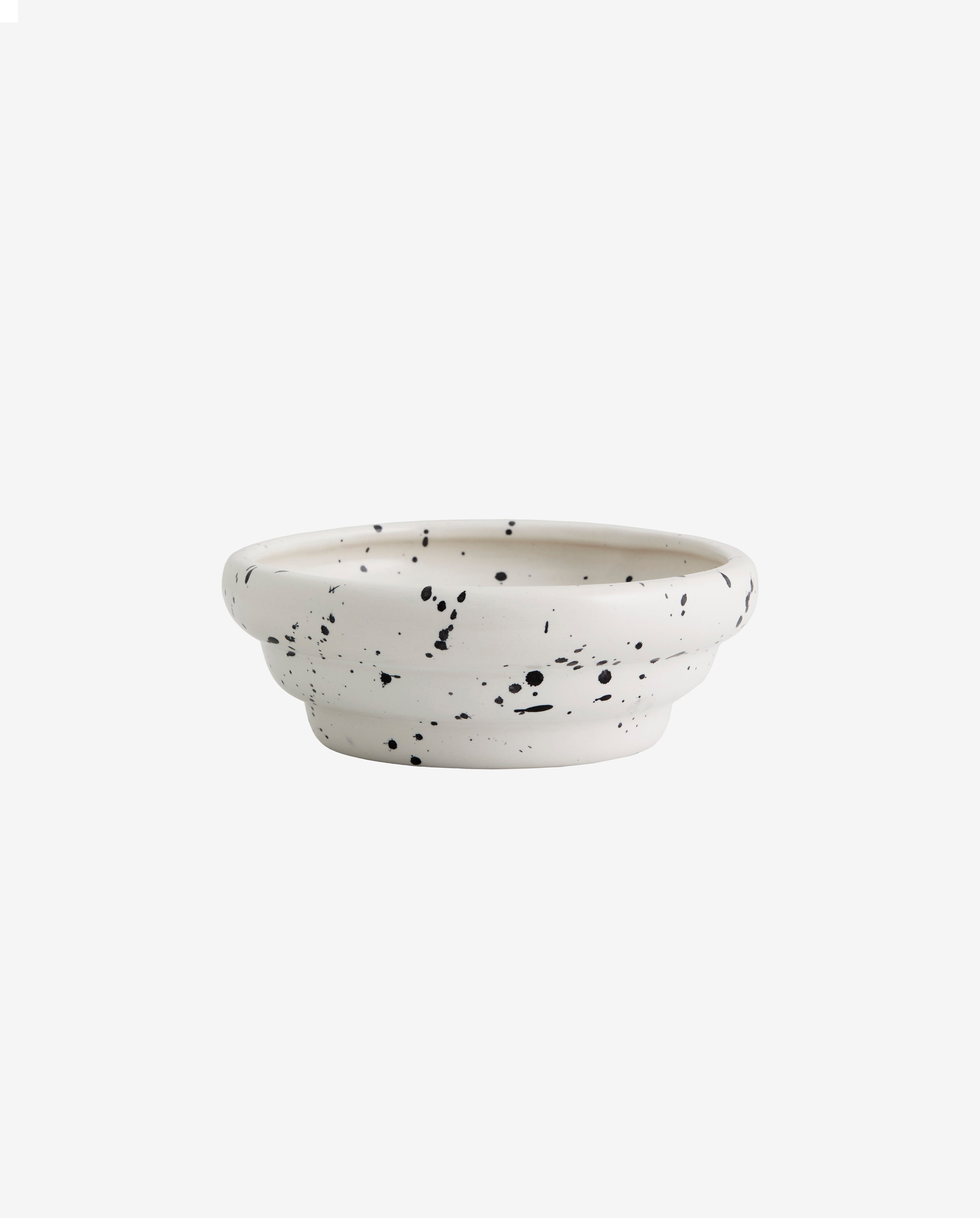 Ria Bowl W. Splash - Ivory, Nordal, köksredskap