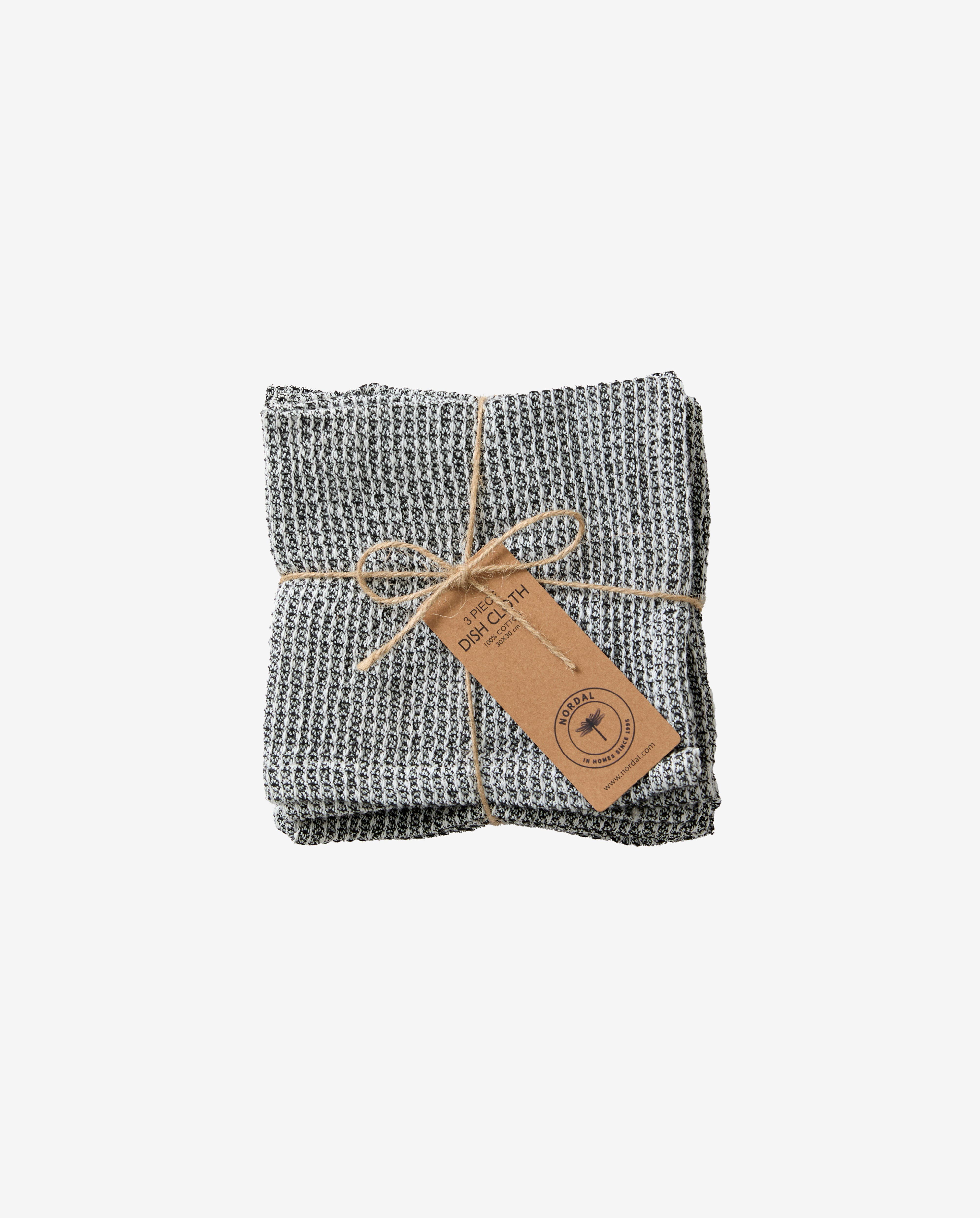 Dish Cloth, Waffle, Salt/pepper, Nordal, sovrums textilier