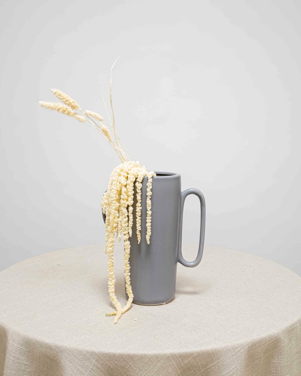 Keramikvas Aroma – Grå, Flora Grossist, vaser-och-krukor