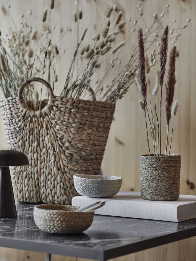 Bread Basket Elin White S/3, Dixie, korgar