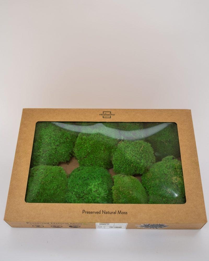 Bollmossa Grön – Konserverade Mossa, Flora Grossist, konserverade-blommor