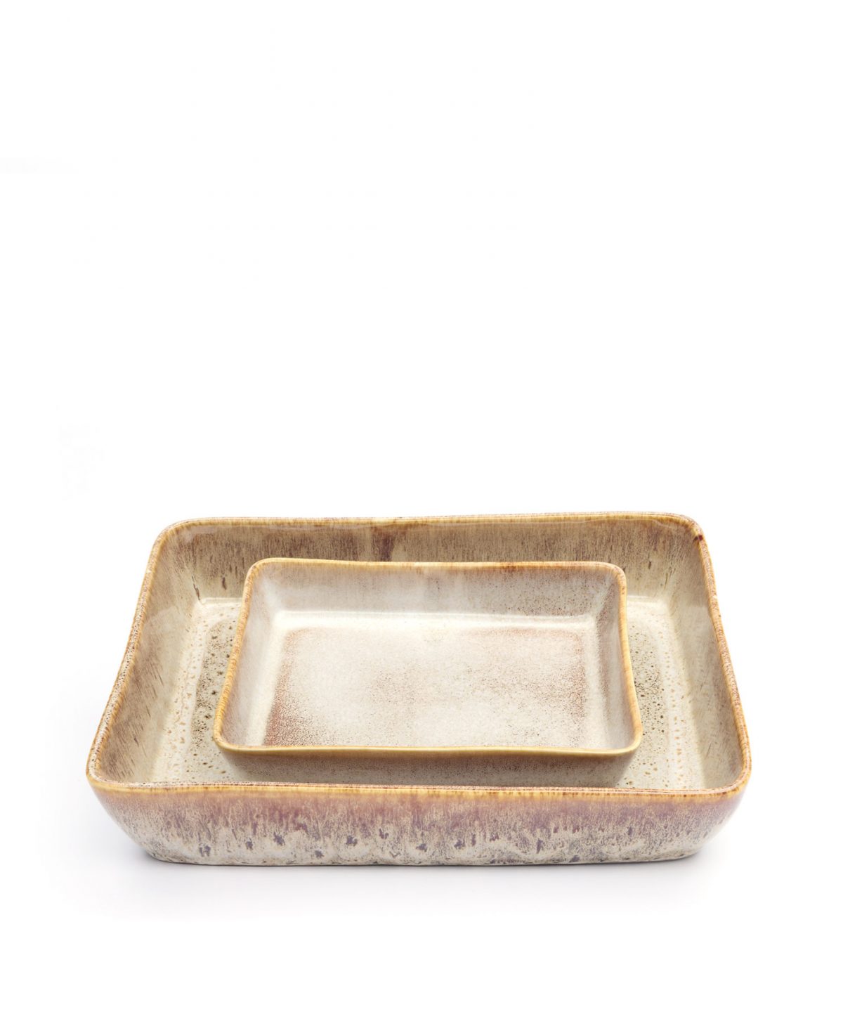 Ugnsform i Keramik, 2-pack – Ljusbrun, House of Regalo, kök-och-heminredning