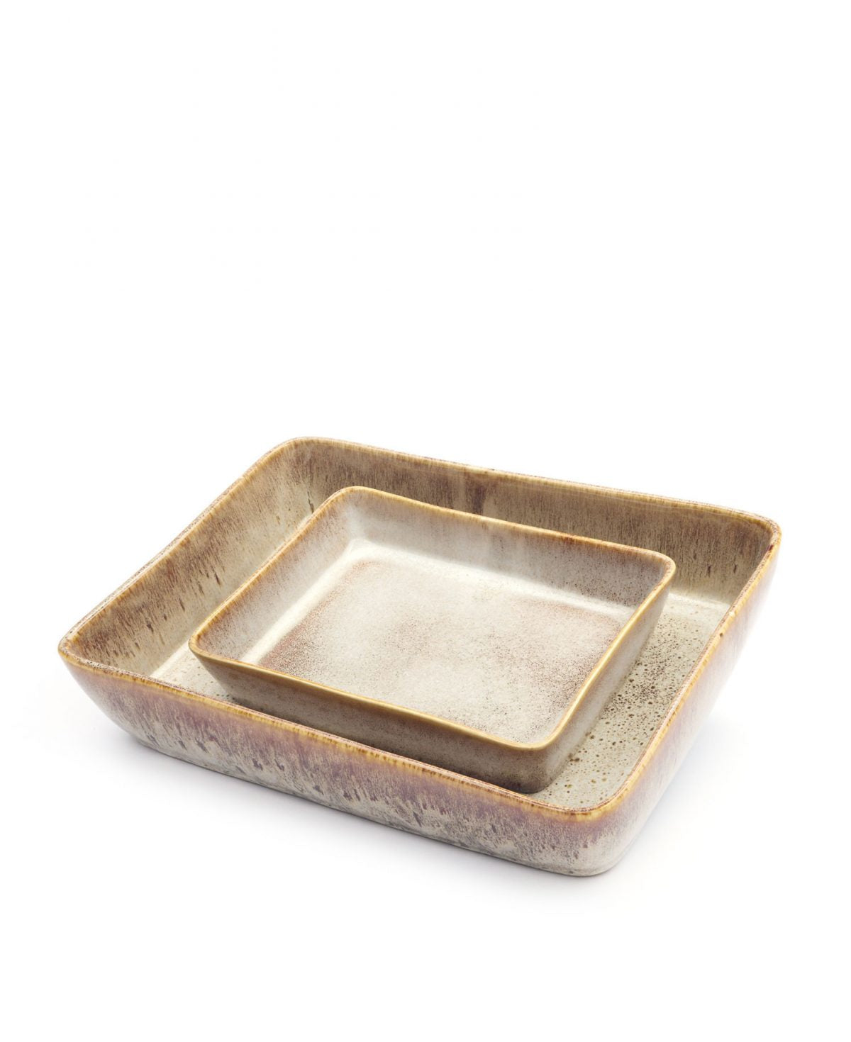 Ugnsform i Keramik, 2-pack – Ljusbrun, House of Regalo, kök-och-heminredning