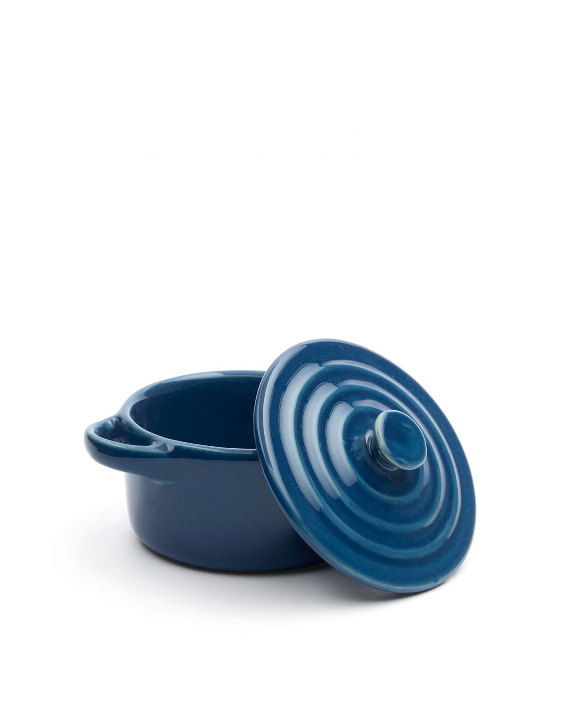 Minigrytor i Keramik – Set om 4 – Mar Azul, House of Regalo, kök-och-heminredning