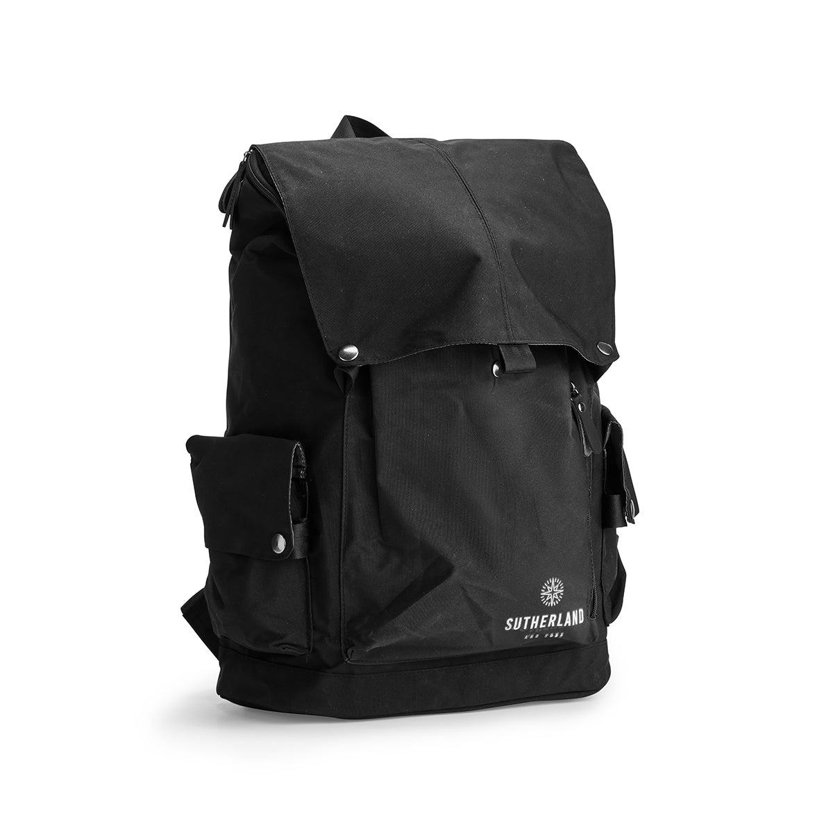 Snygg Ryggsäck i Canvas från Sutherland & Sons – Black, House of Regalo, Väskor