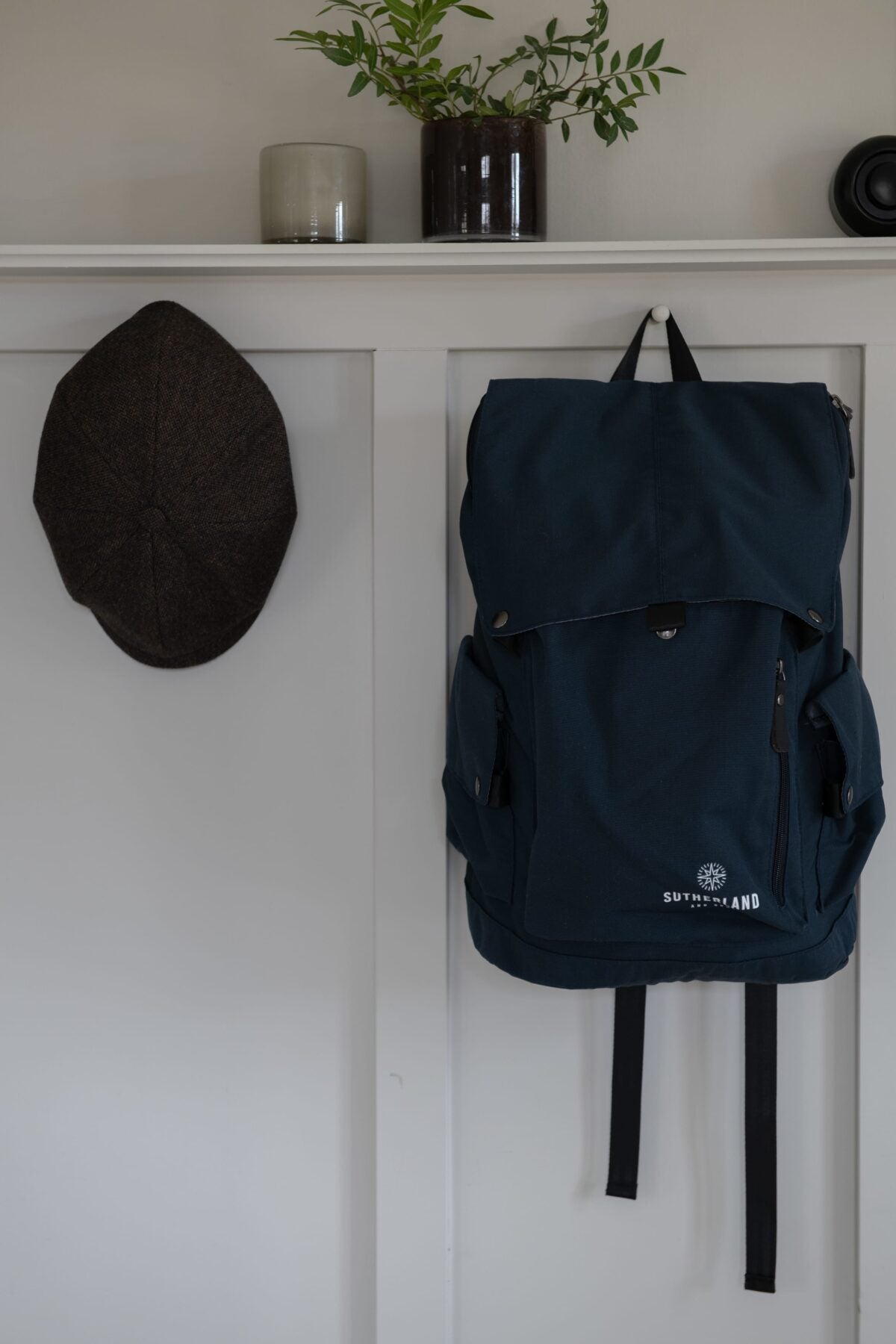 Snygg Ryggsäck i Canvas från Sutherland & Sons – Black, House of Regalo, Väskor