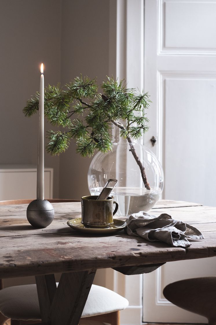 Silver ljusstake från Drosselmeyer