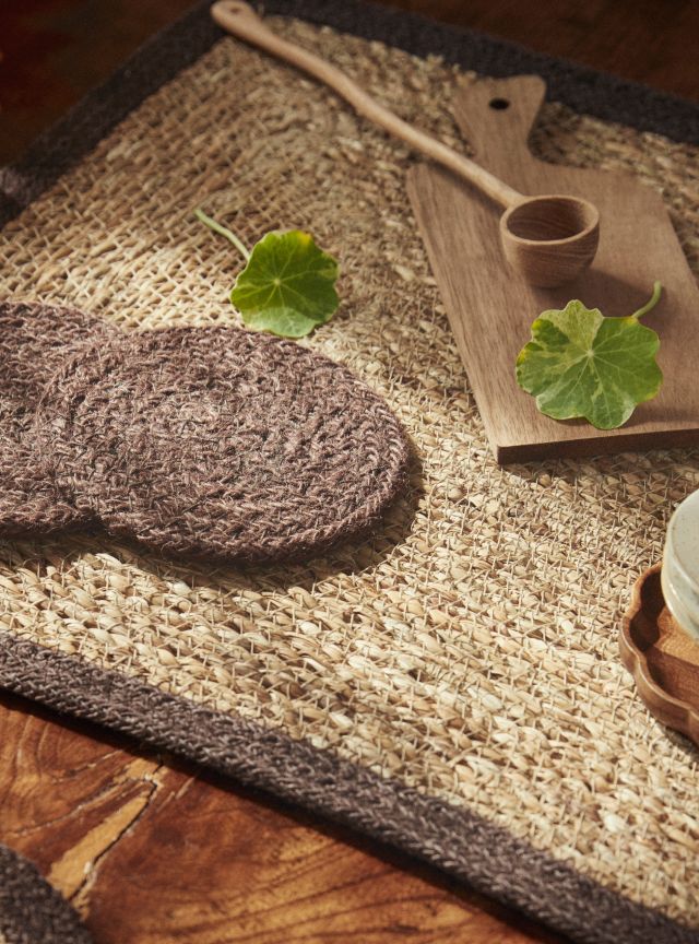 Coaster Ella Pure Brown D10,5cm, Dixie, bordstabletter