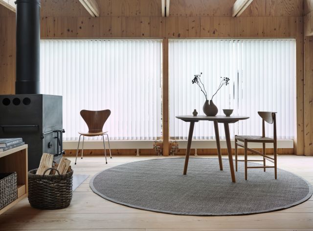 Rug Jenny Grey W Border D250cm, Dixie, mattor