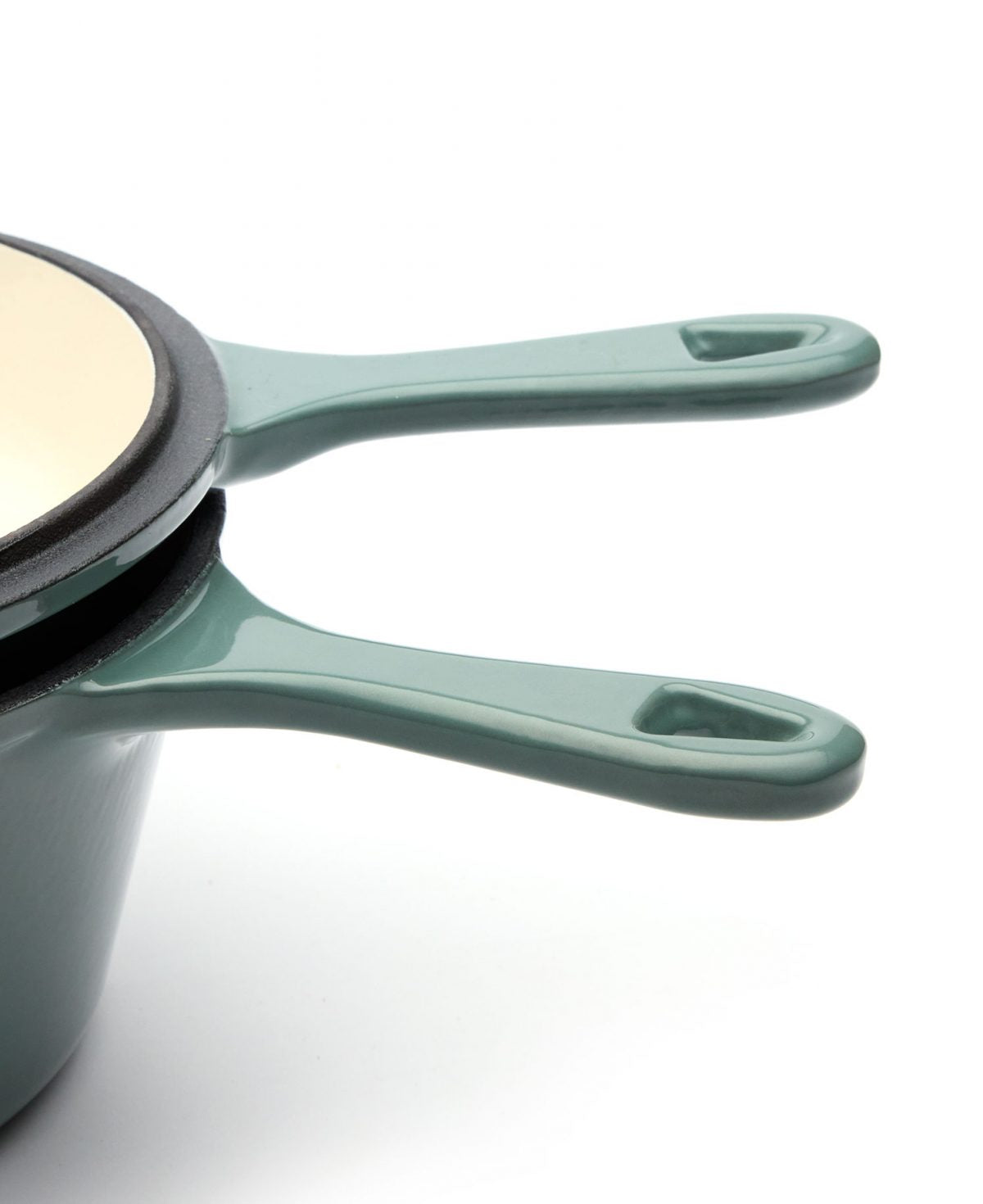 Set om Djup Traktörpanna i Gjutjärn med en Gjutjärns Stekpanna – Viento Verde, House of Regalo, kök-och-heminredning