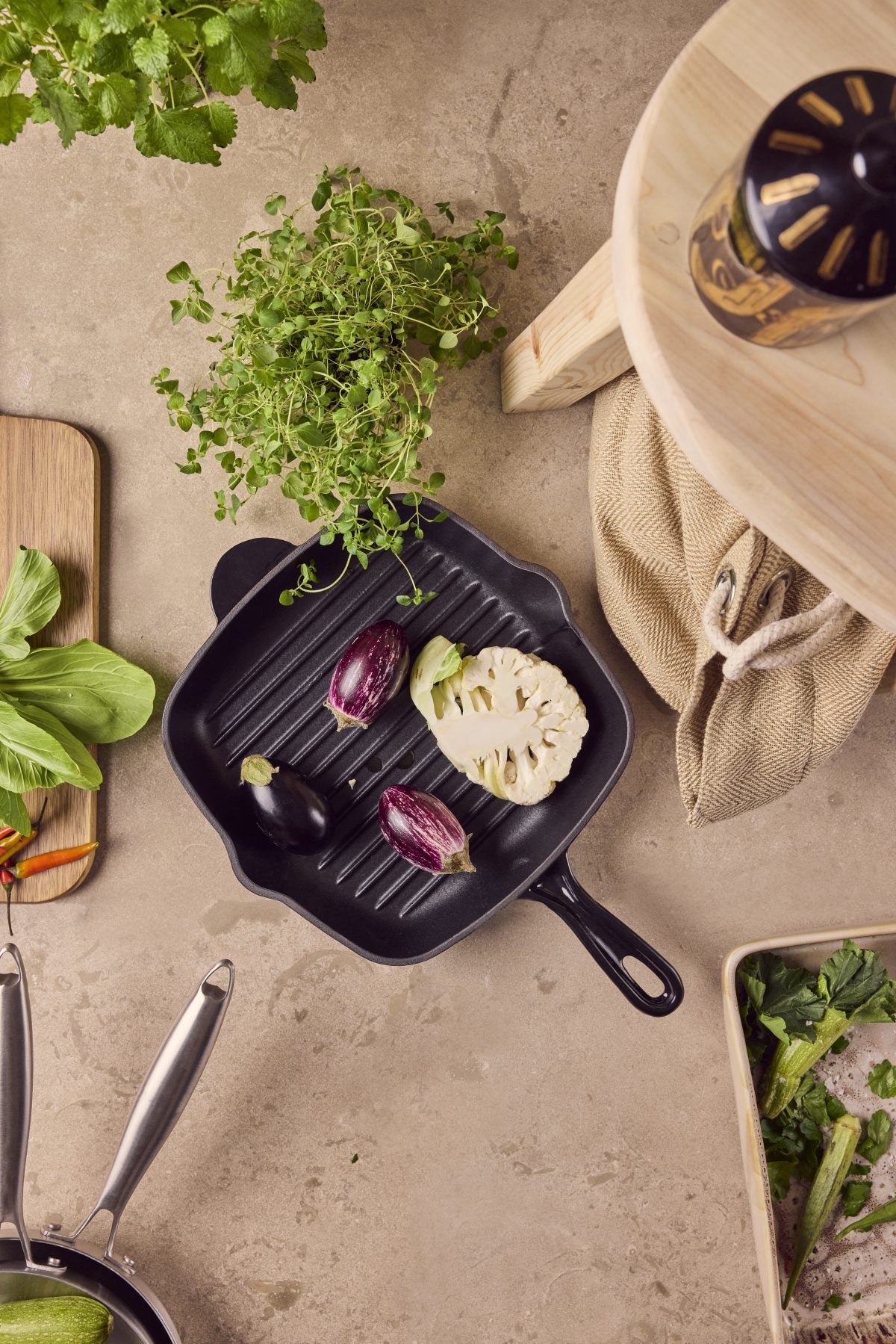 Grillpanna från Jernverket – Turquoise, House of Regalo, kök-och-heminredning