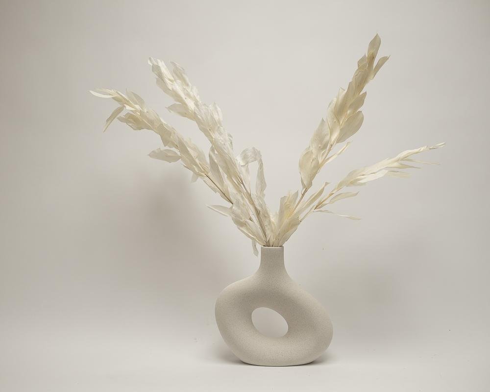 Ruscus Gigant – Blekt Vit, Flora Grossist, torkade-blommor