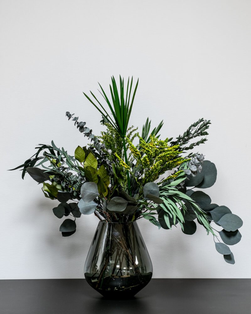 Grön Bukett – Konserverede Växter, Flora Grossist, konserverade-blommor